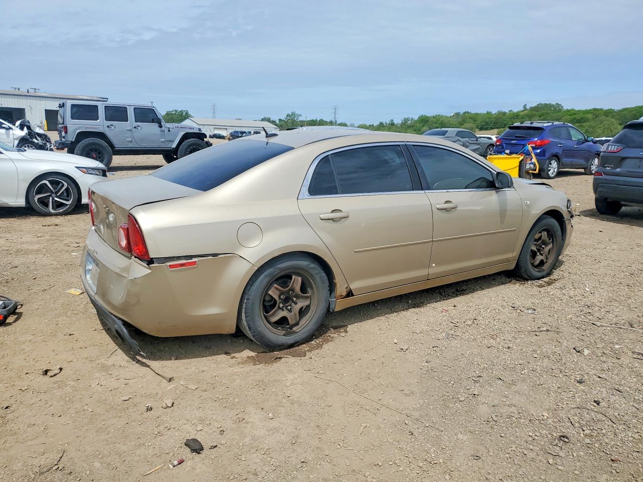 2008 Chevrolet Malibu Ls Gold vin: 1G1ZG57B98F169166