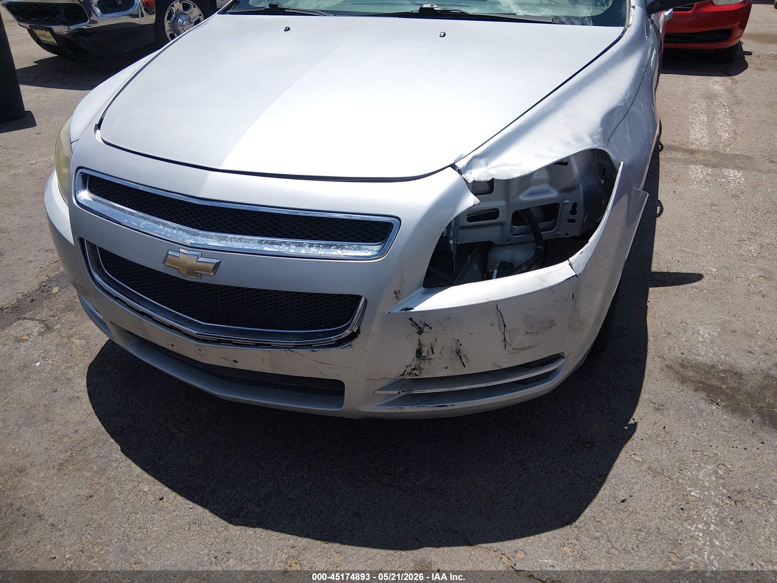 2009 Chevrolet Malibu Ls Silver vin: 1G1ZG57BX9F256964