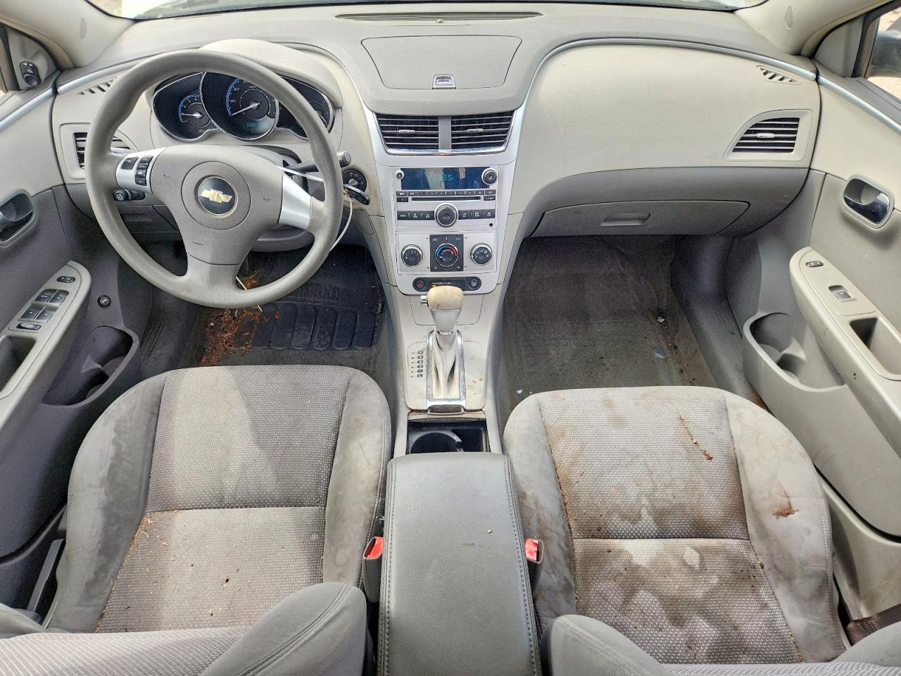 2008 Chevrolet Malibu Ls White vin: 1G1ZG57N584264880
