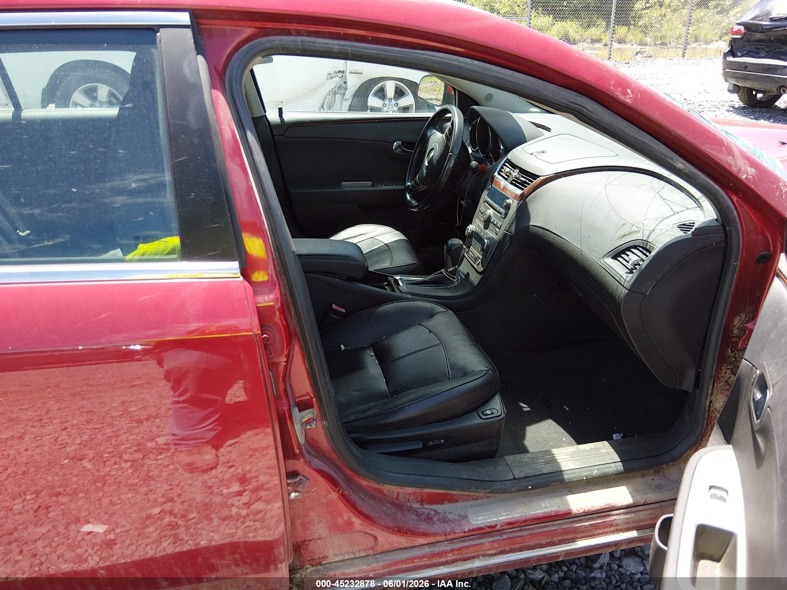 2012 Chevrolet Malibu 2lz Red vin: 1G1ZG5E70CF226510