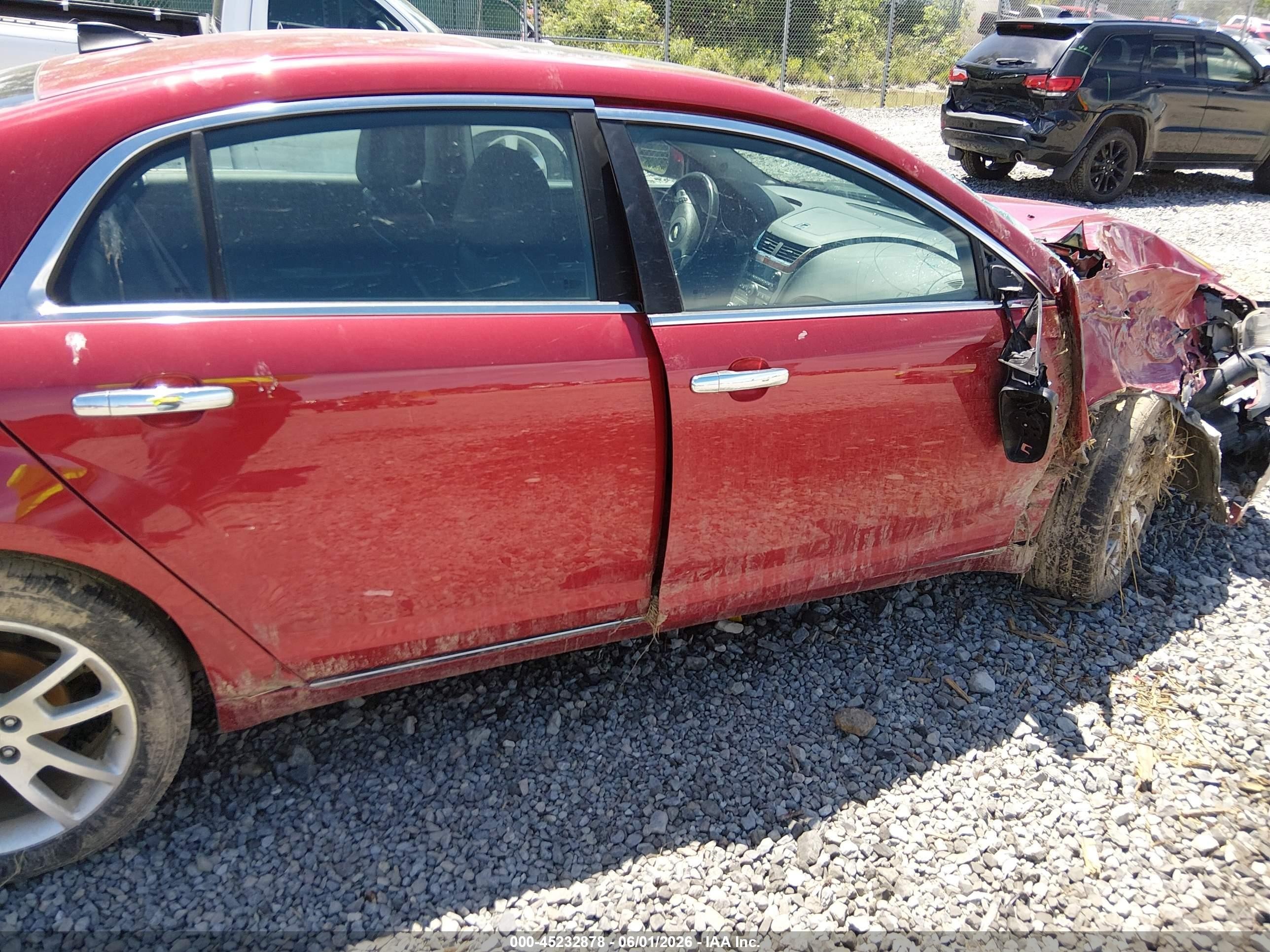 2012 Chevrolet Malibu 2lz Red vin: 1G1ZG5E70CF226510