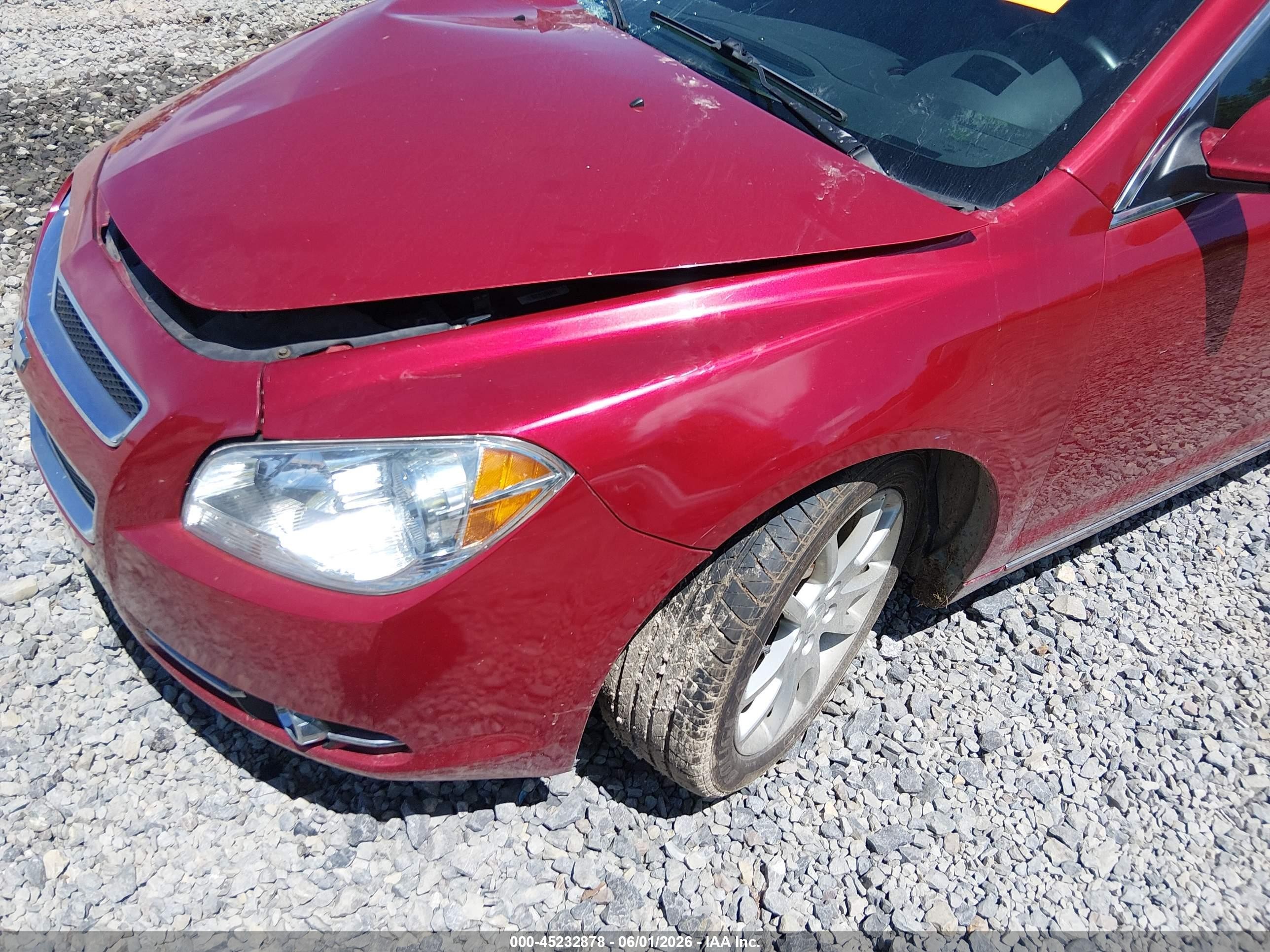 2012 Chevrolet Malibu 2lz Red vin: 1G1ZG5E70CF226510