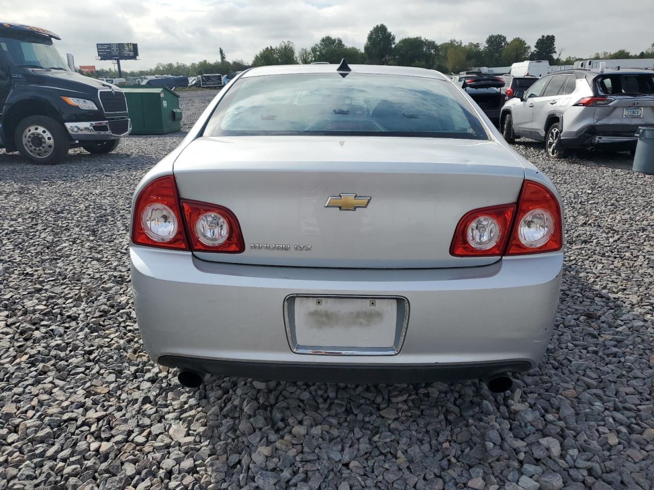 2012 Chevrolet Malibu Ltz Silver vin: 1G1ZG5E72CF145346