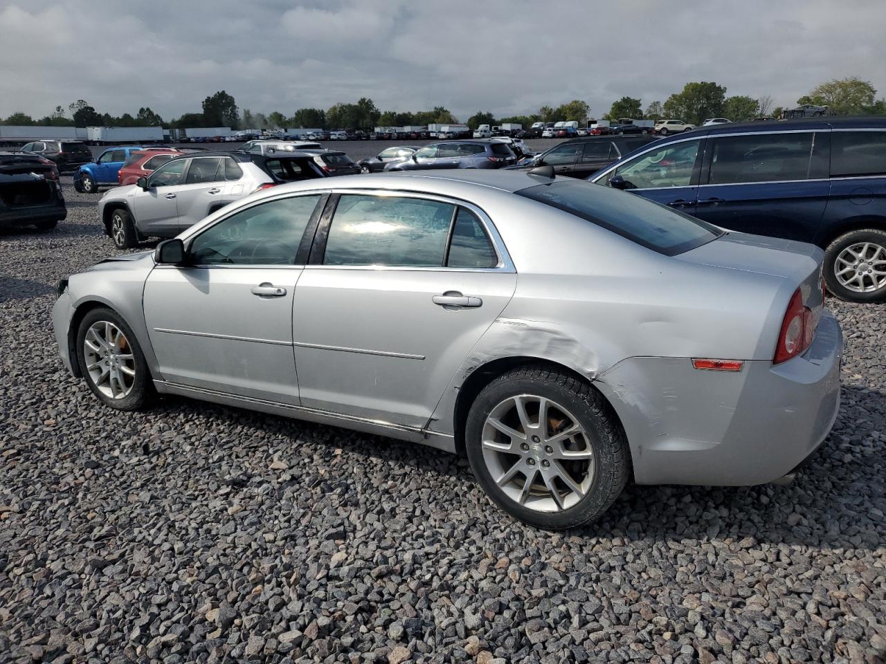 2012 Chevrolet Malibu Ltz Silver vin: 1G1ZG5E72CF145346