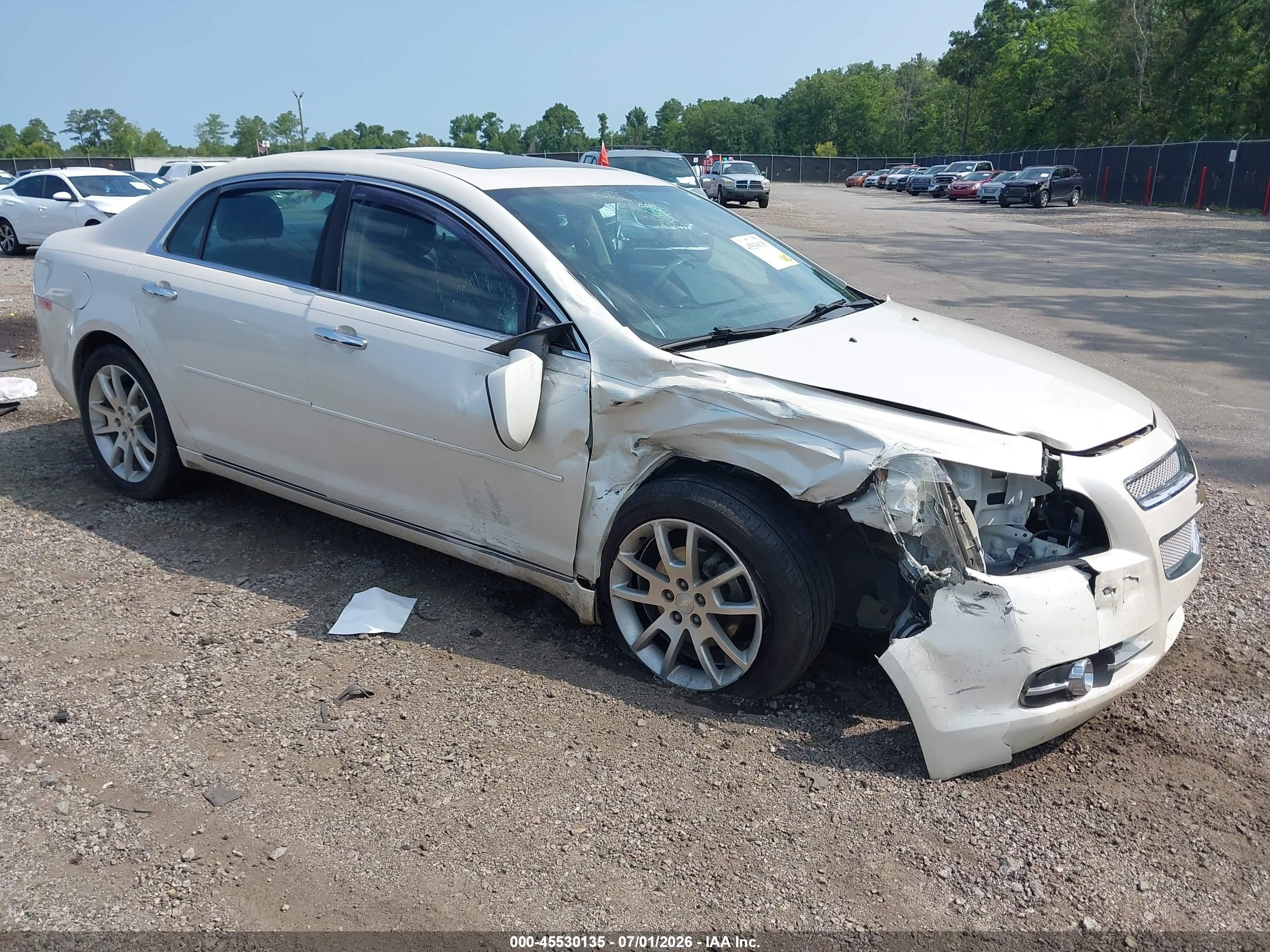 2012 Chevrolet Malibu 2lz Cream vin: 1G1ZG5E72CF146433