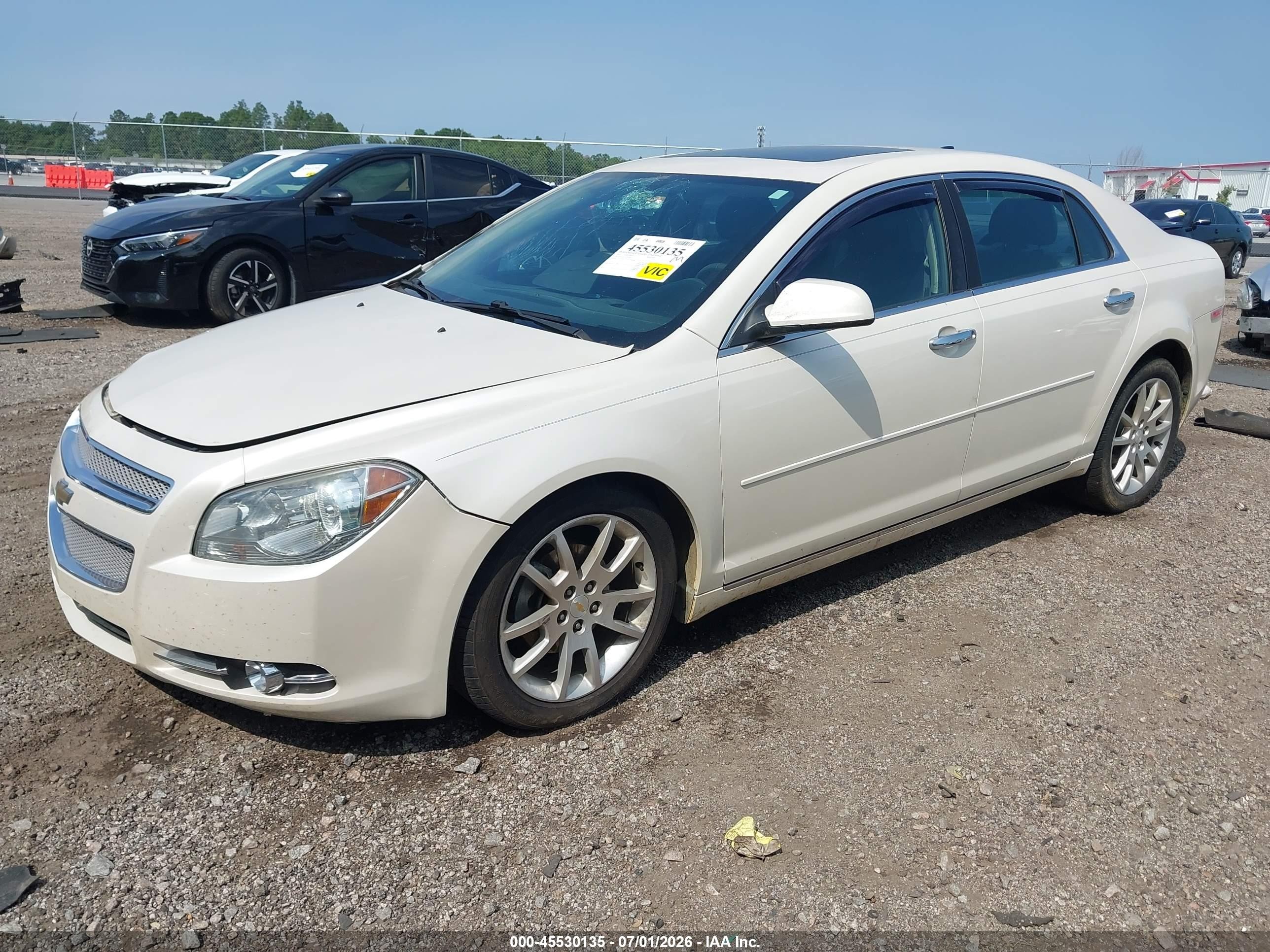 2012 Chevrolet Malibu 2lz Cream vin: 1G1ZG5E72CF146433