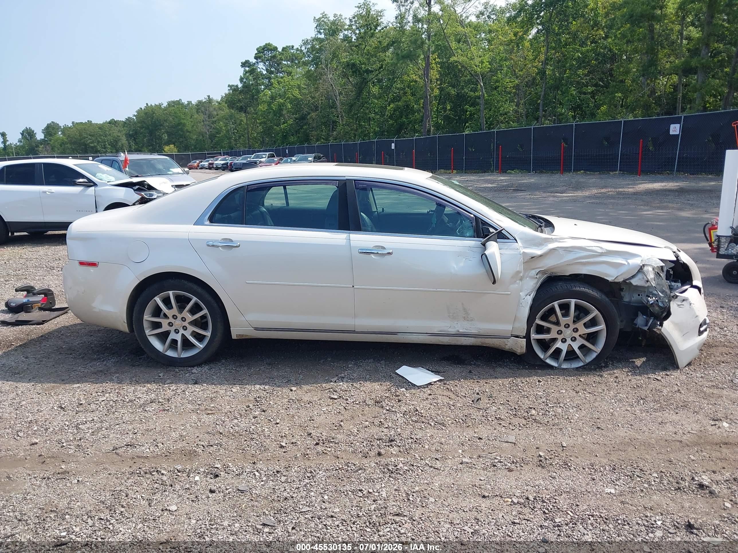 2012 Chevrolet Malibu 2lz Cream vin: 1G1ZG5E72CF146433