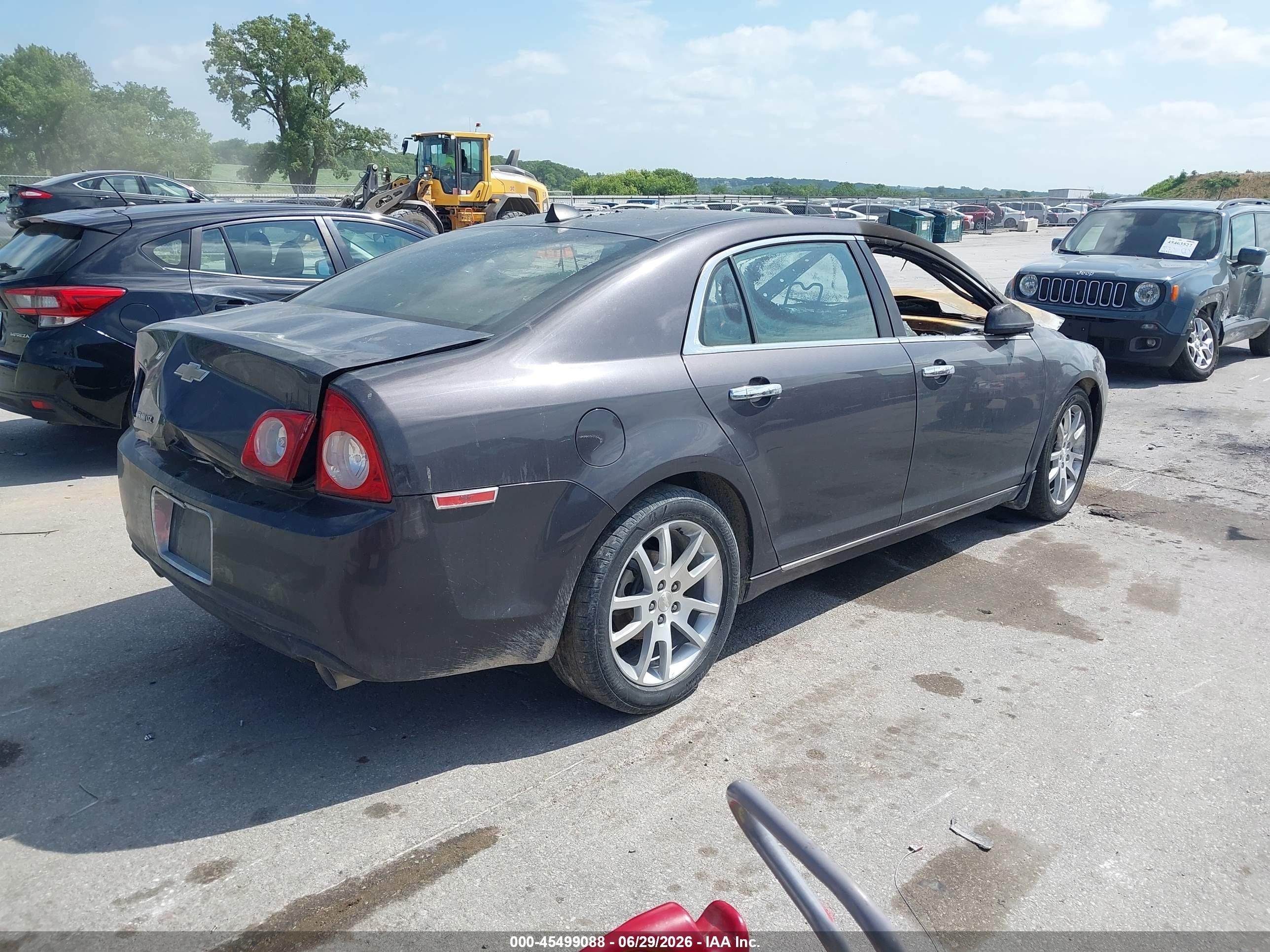 2012 Chevrolet Malibu 2lz Gray vin: 1G1ZG5E73CF271649