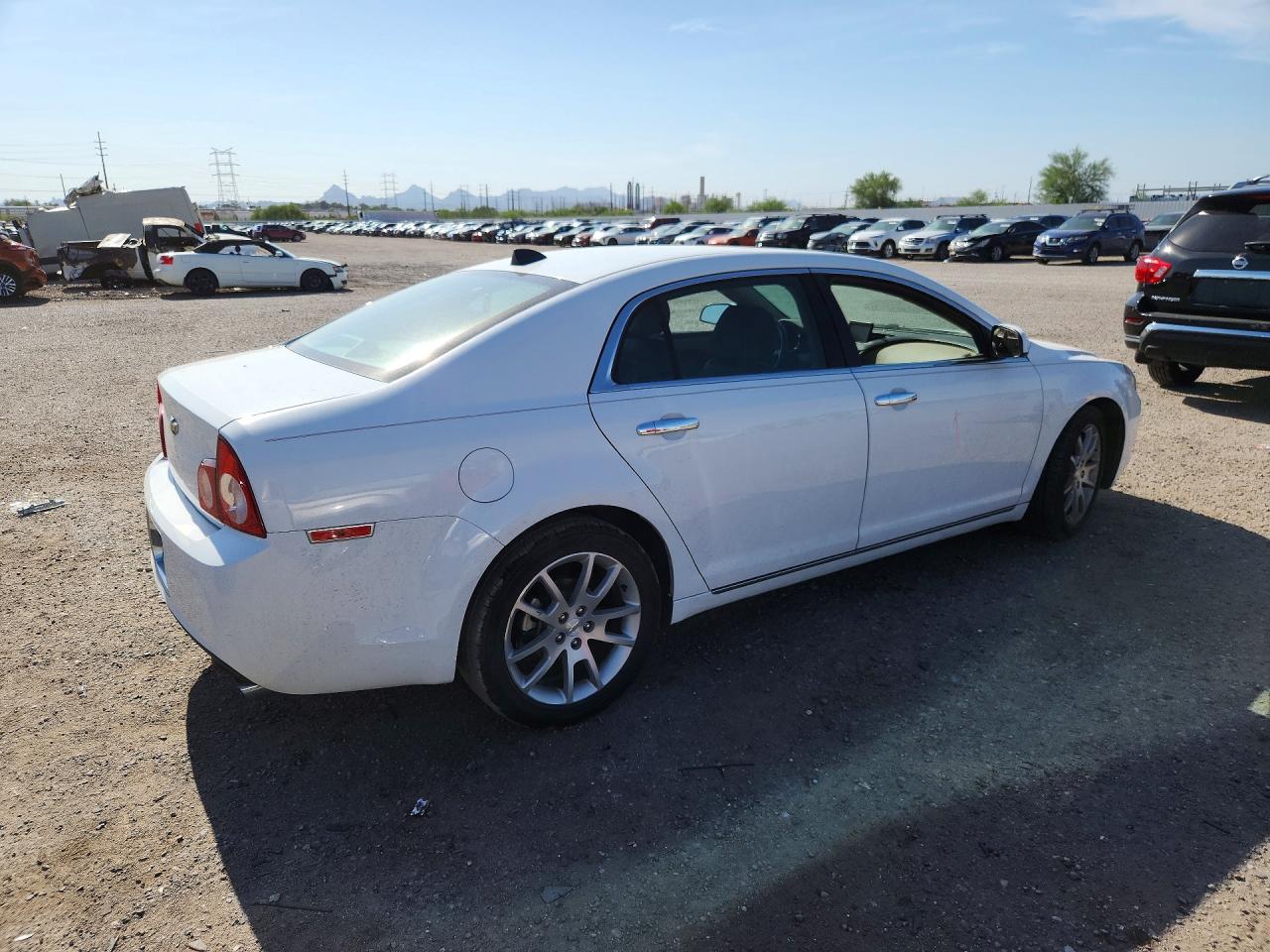 2012 Chevrolet Malibu Ltz Белый vin: 1G1ZG5E74CF271417