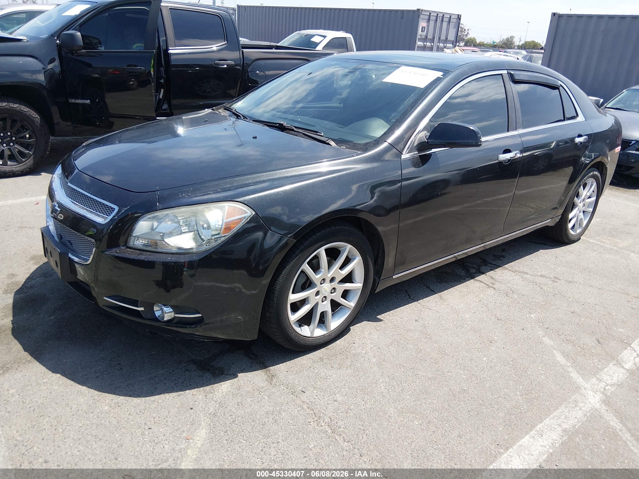 2012 Chevrolet Malibu 2lz Black vin: 1G1ZG5E75CF161508