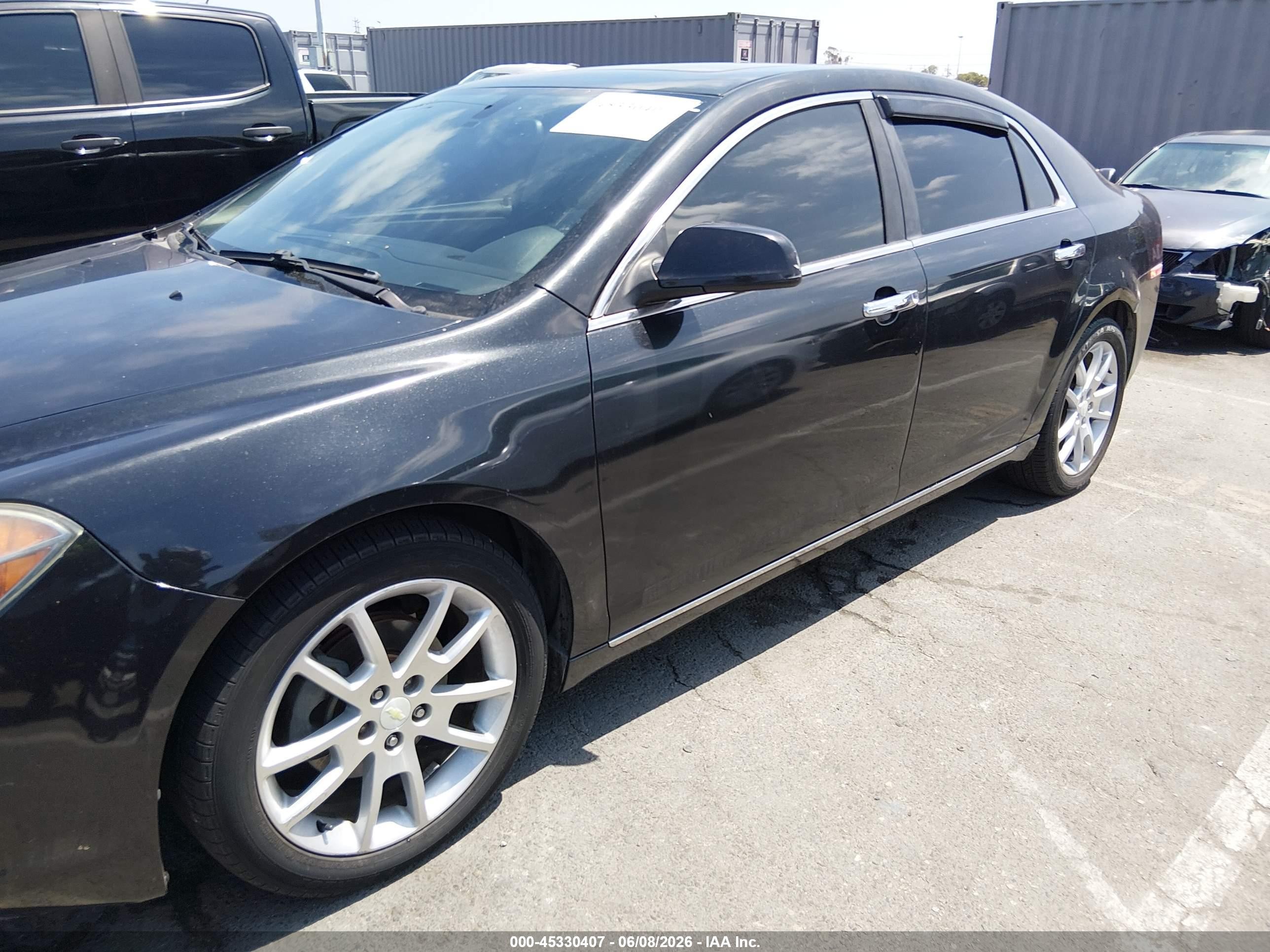2012 Chevrolet Malibu 2lz Black vin: 1G1ZG5E75CF161508
