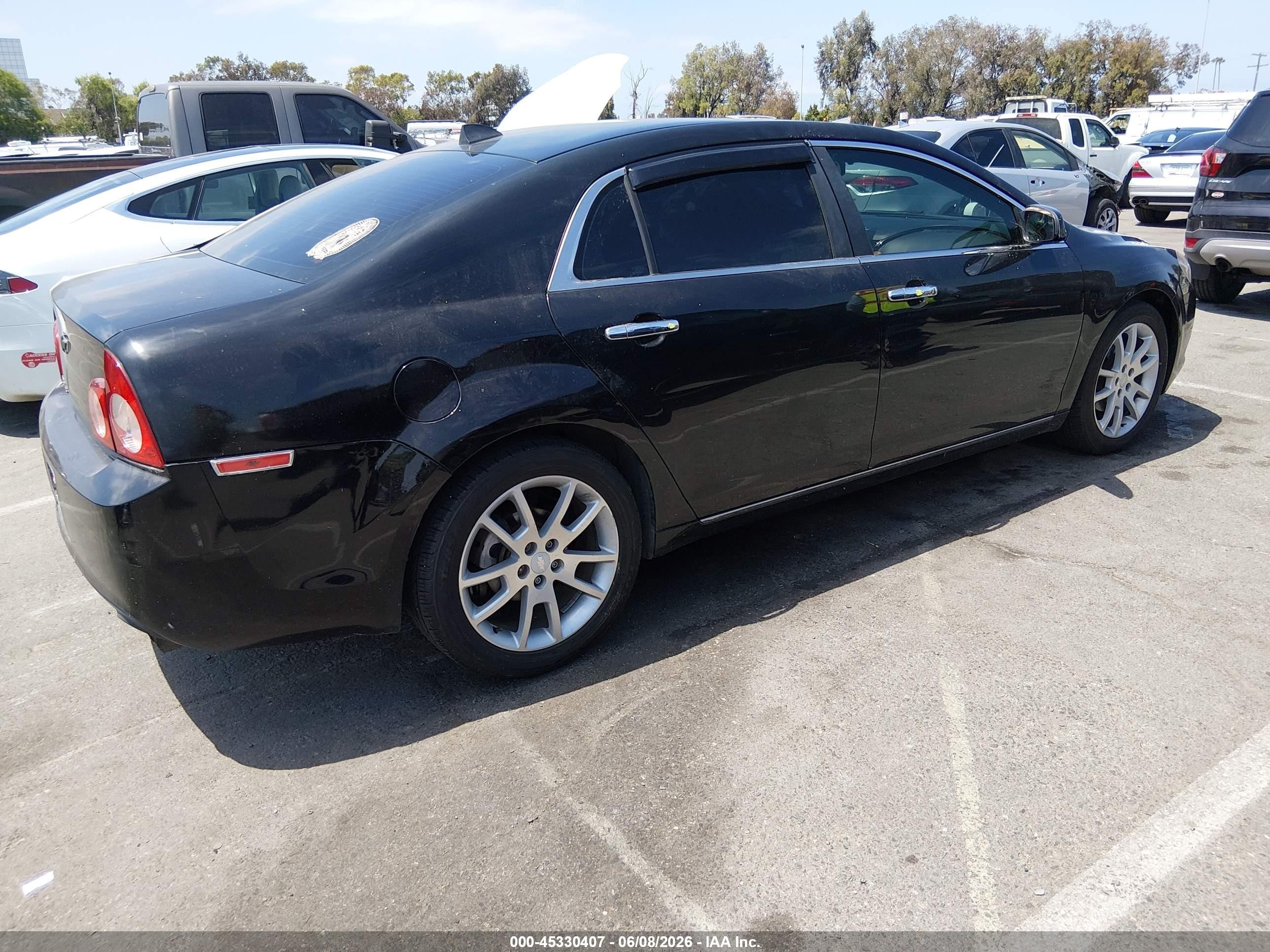 2012 Chevrolet Malibu 2lz Black vin: 1G1ZG5E75CF161508
