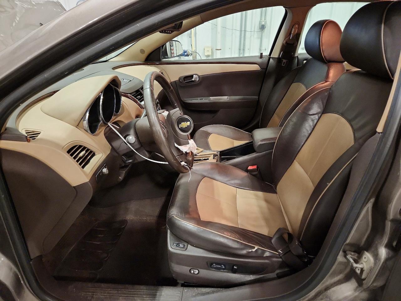 2012 Chevrolet Malibu Ltz Brown vin: 1G1ZG5E75CF315120
