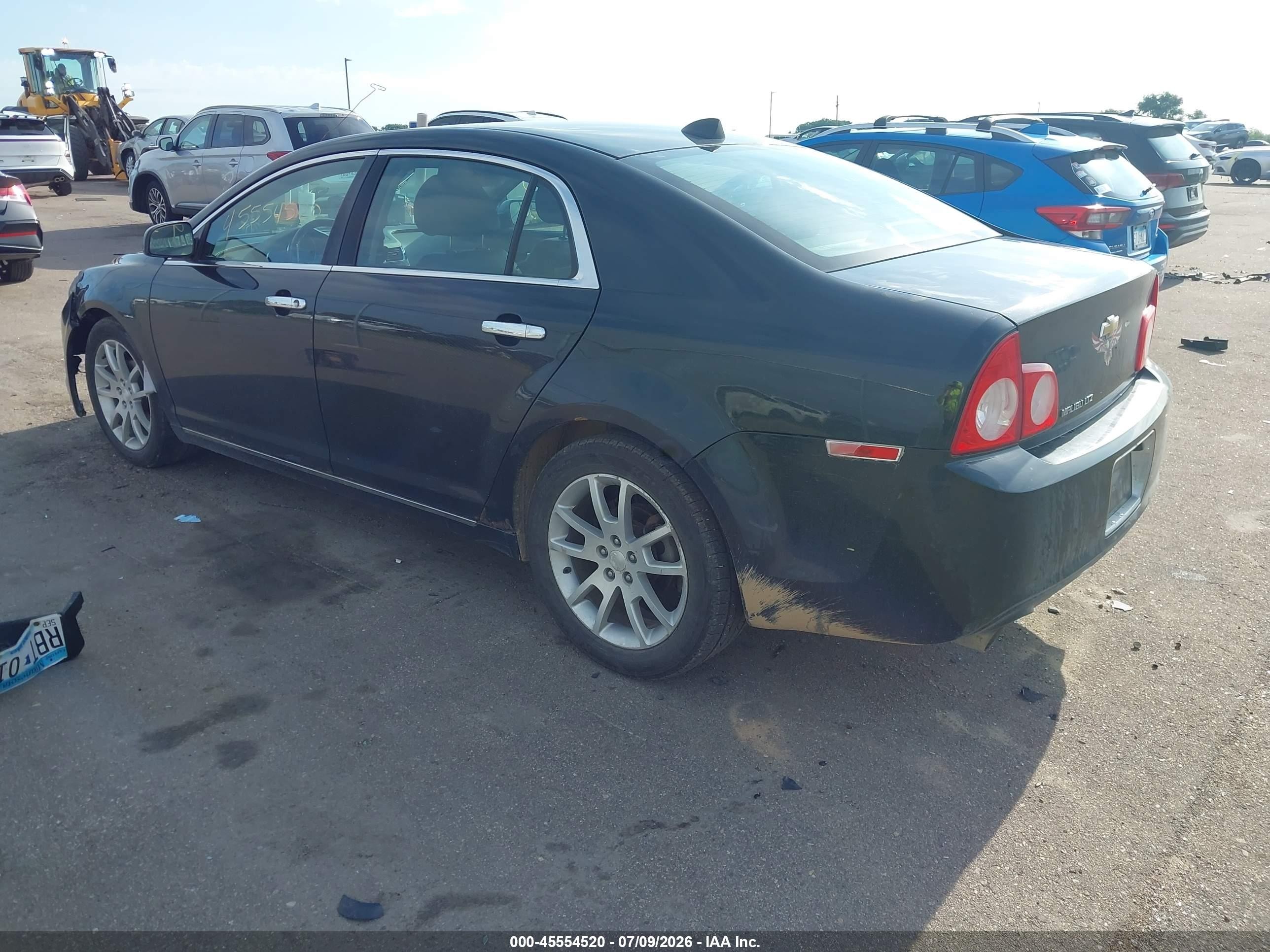 2012 Chevrolet Malibu 2lz Black vin: 1G1ZG5E75CF326201
