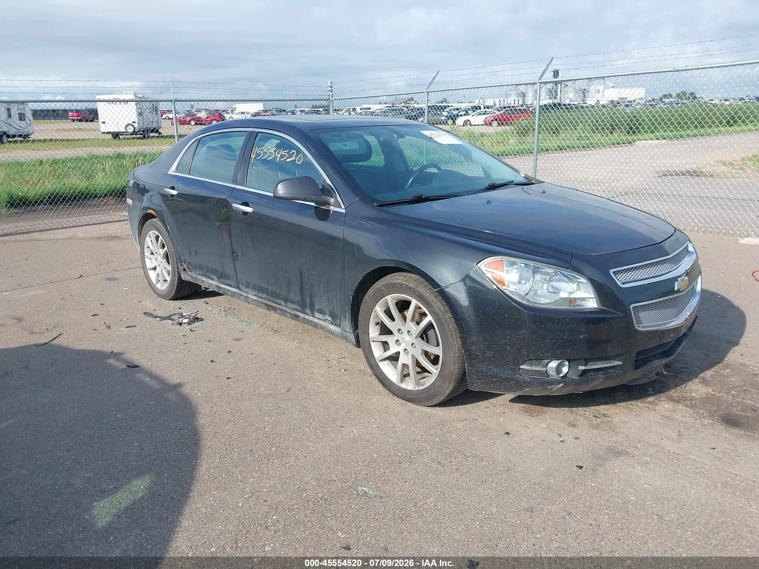 2012 Chevrolet Malibu 2lz Black vin: 1G1ZG5E75CF326201