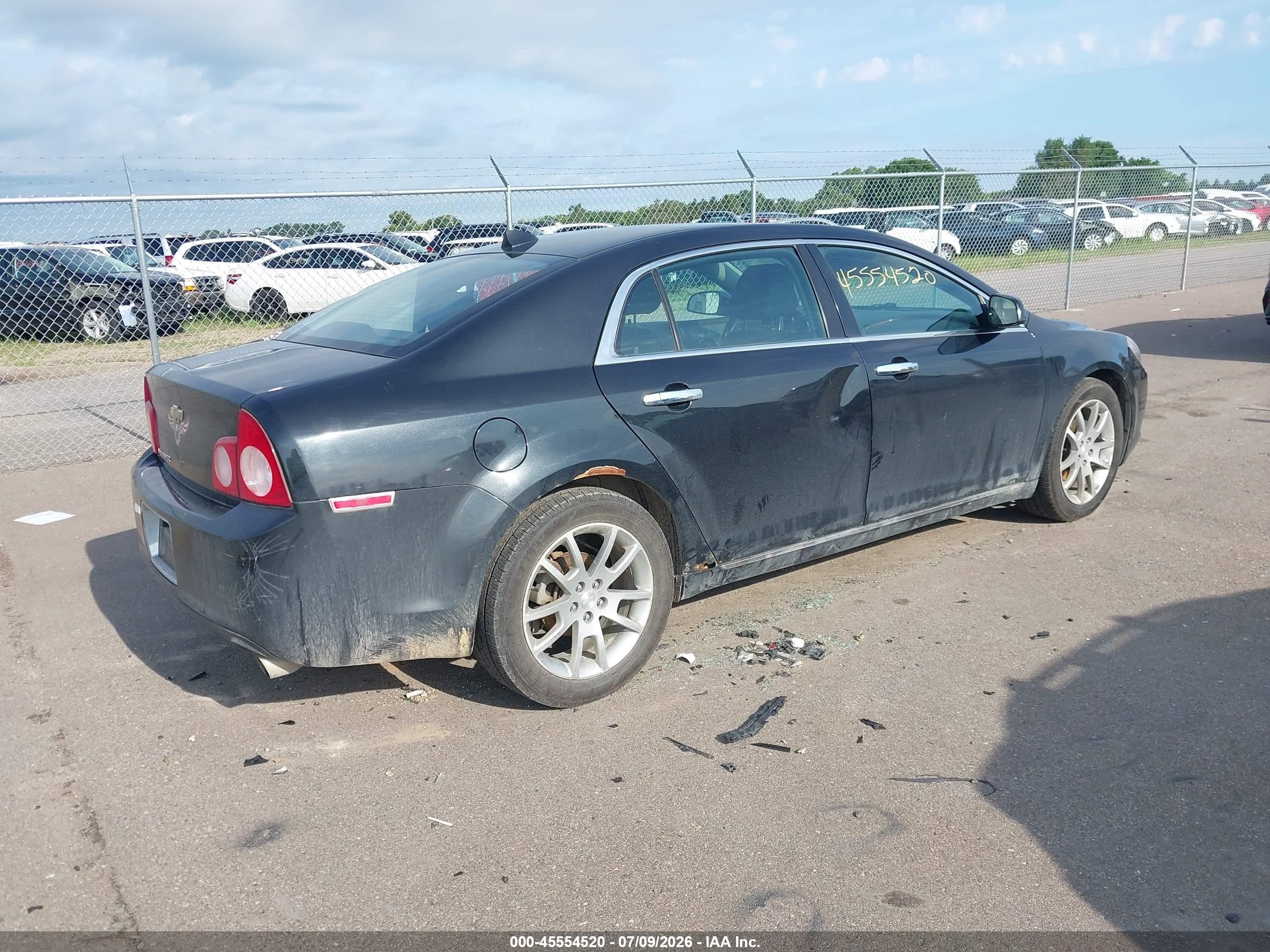 2012 Chevrolet Malibu 2lz Black vin: 1G1ZG5E75CF326201