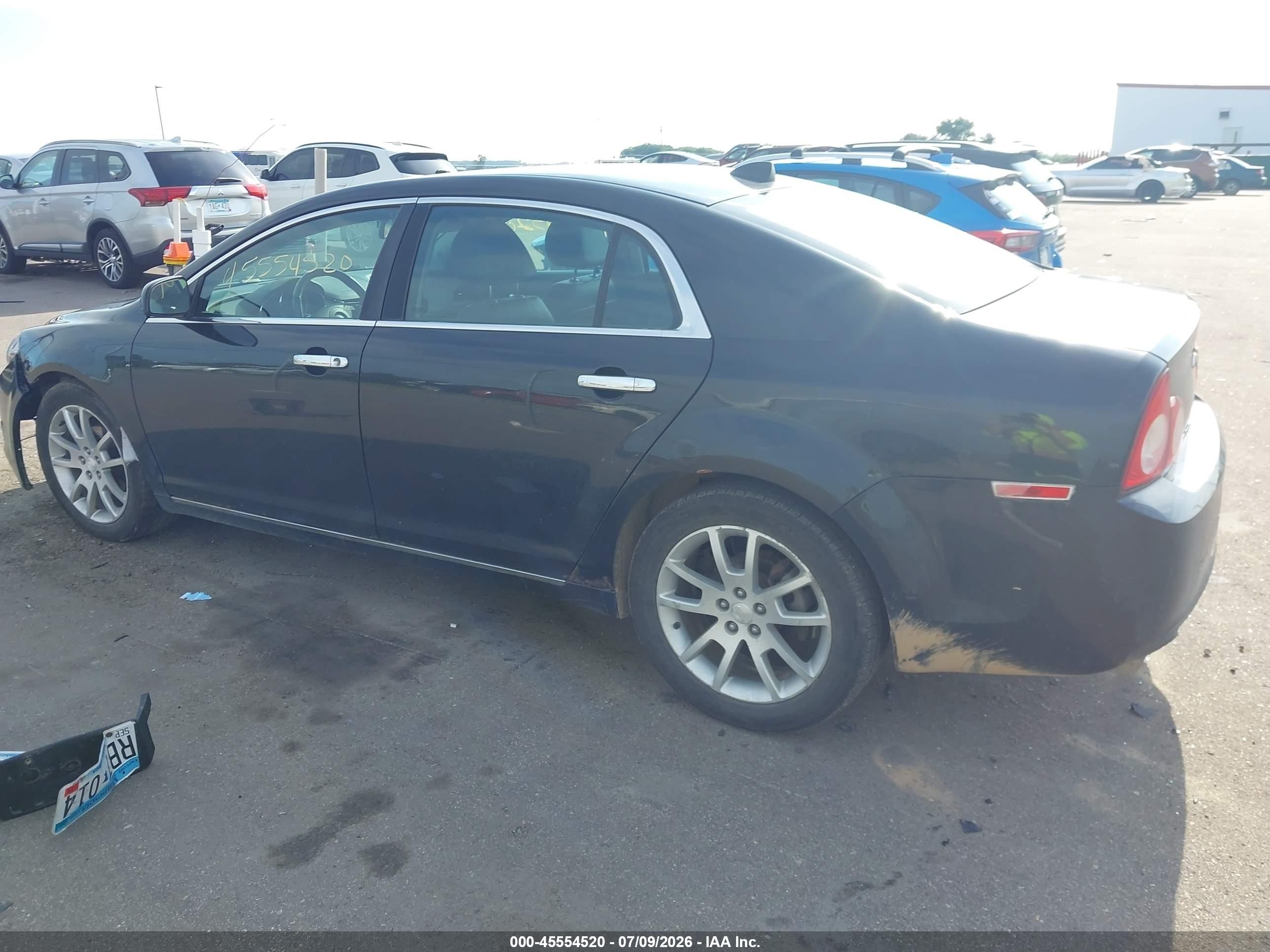 2012 Chevrolet Malibu 2lz Black vin: 1G1ZG5E75CF326201