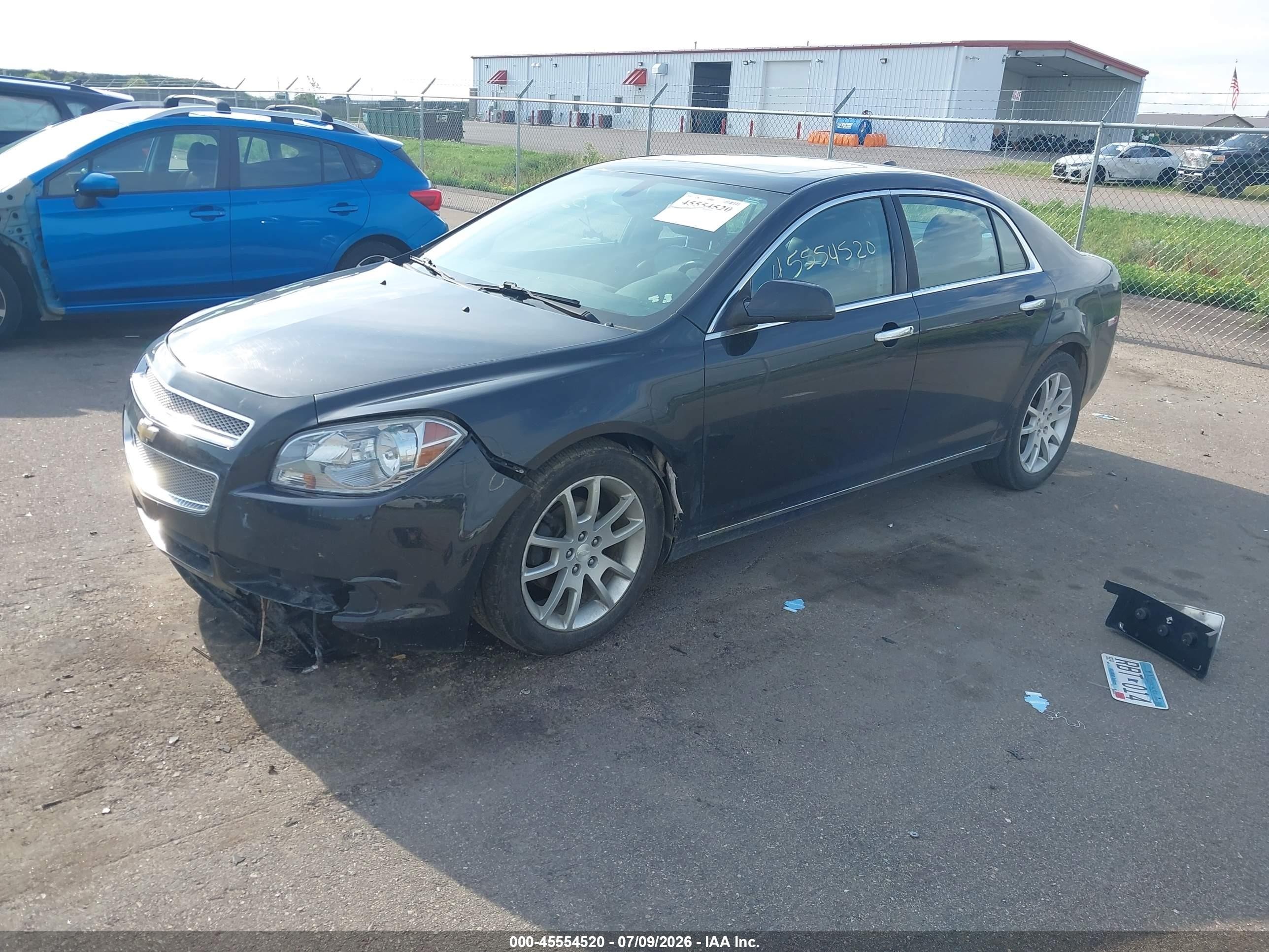 2012 Chevrolet Malibu 2lz Black vin: 1G1ZG5E75CF326201