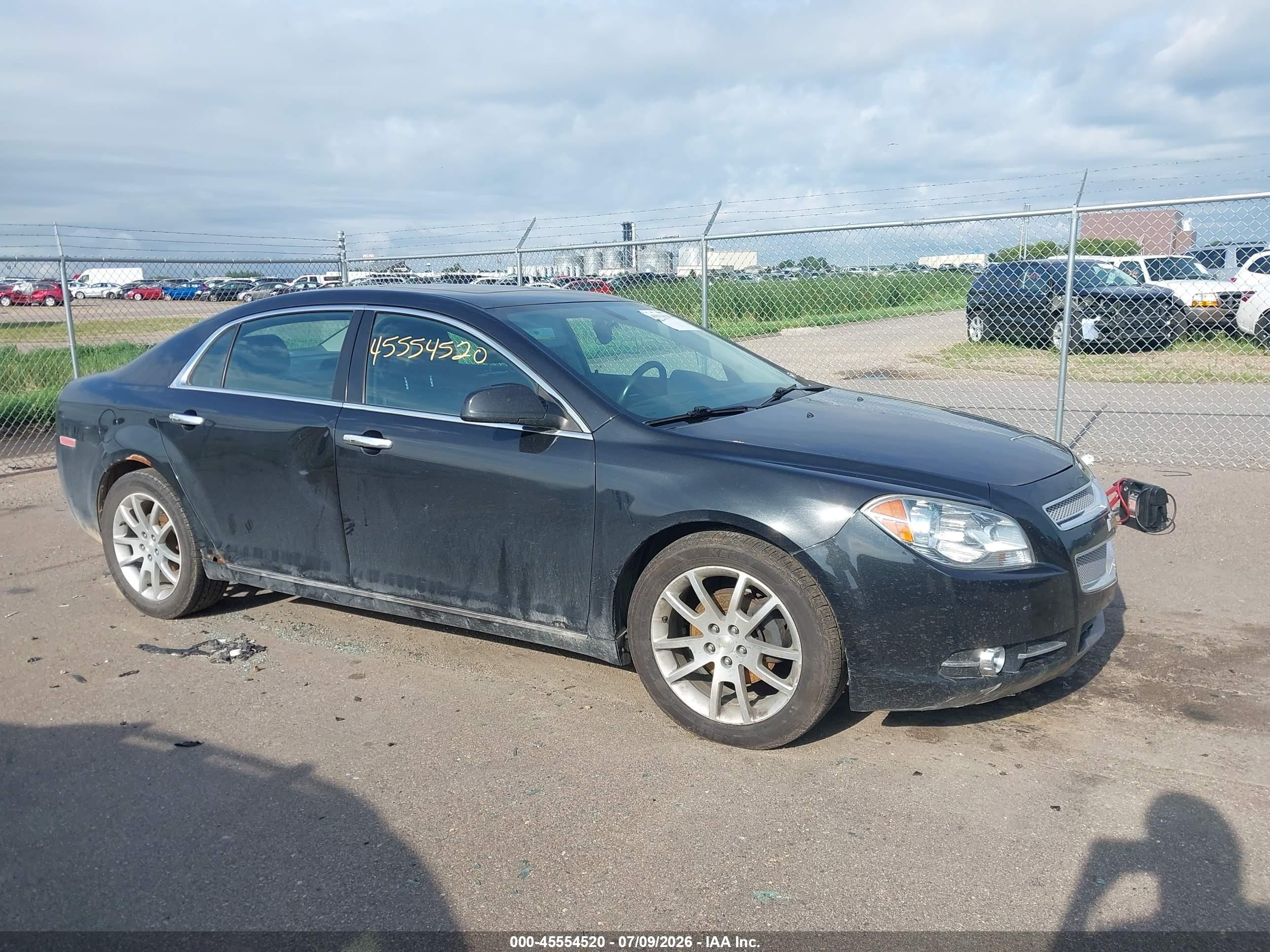 2012 Chevrolet Malibu 2lz Black vin: 1G1ZG5E75CF326201