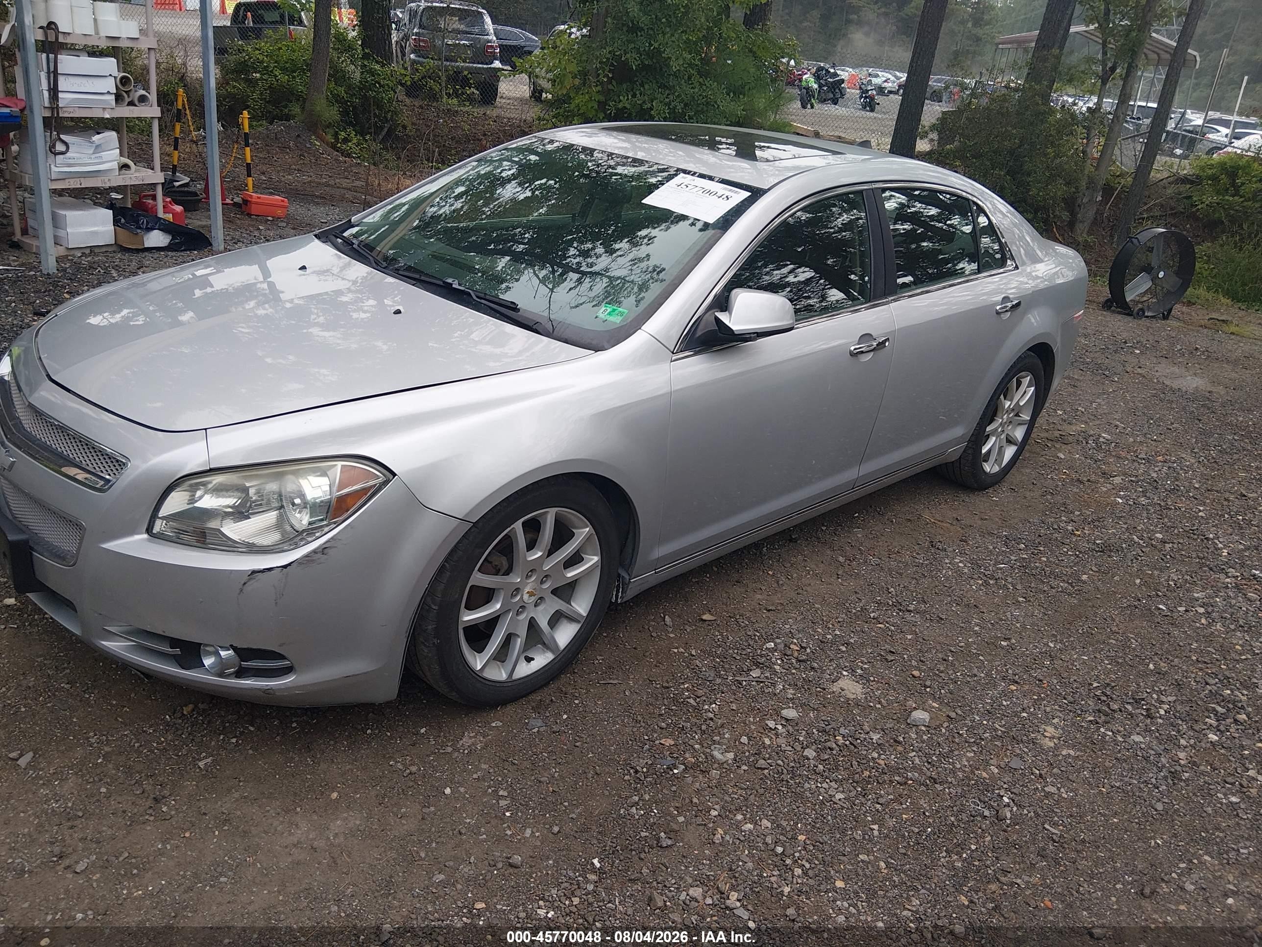2012 Chevrolet Malibu 2lz Silver vin: 1G1ZG5E76CF129845