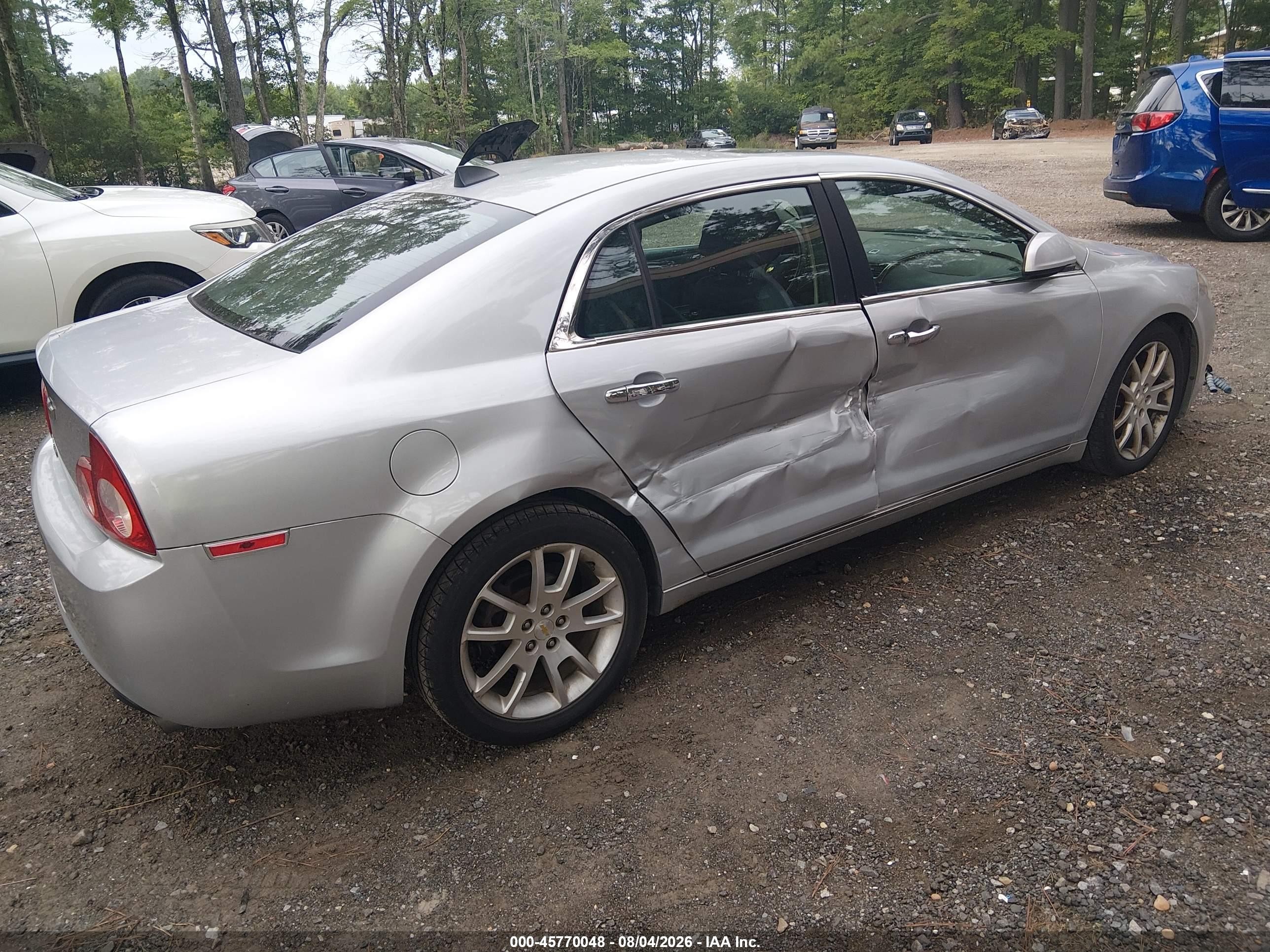 2012 Chevrolet Malibu 2lz Silver vin: 1G1ZG5E76CF129845