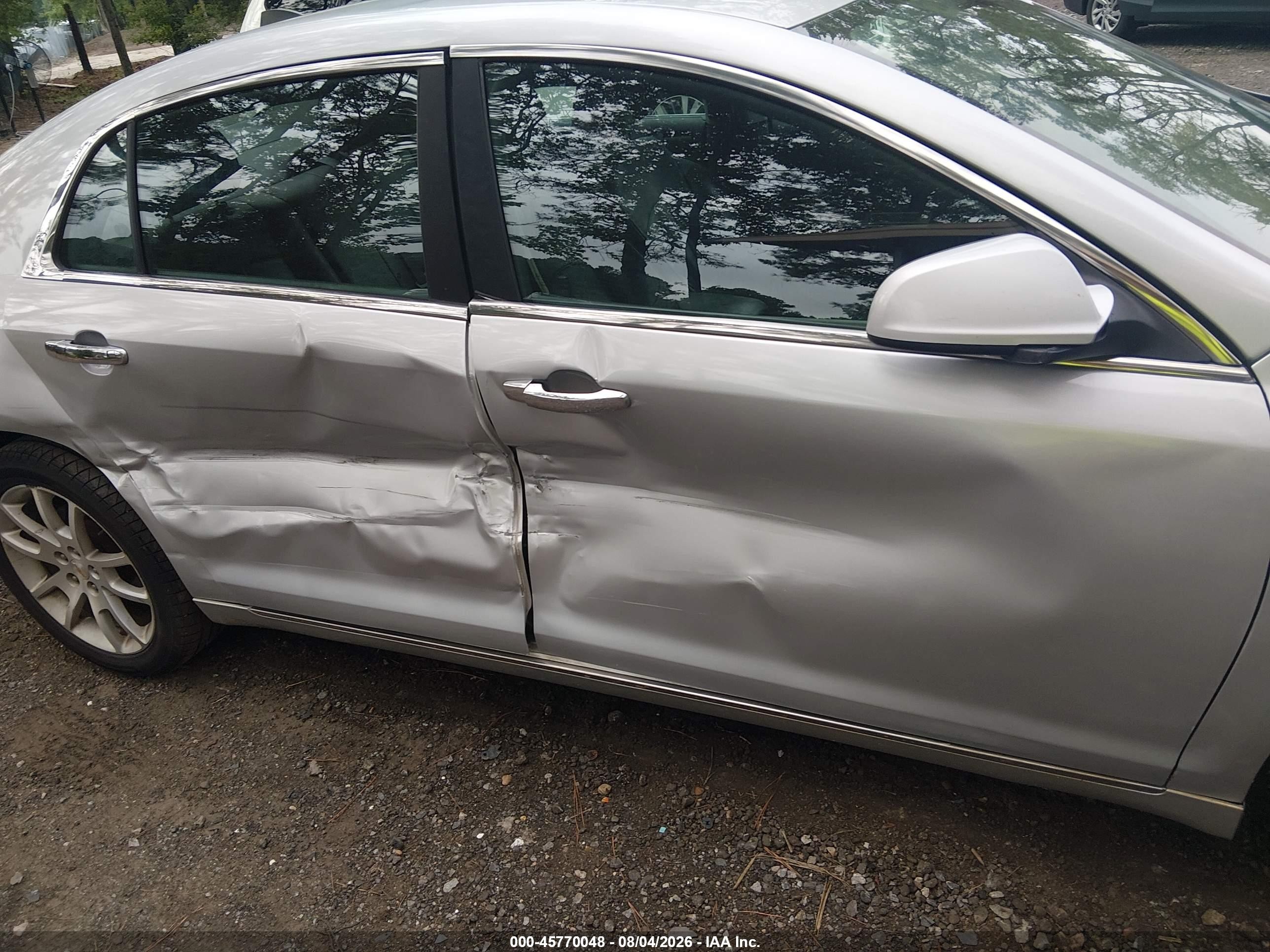 2012 Chevrolet Malibu 2lz Silver vin: 1G1ZG5E76CF129845