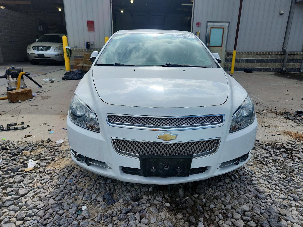 2012 Chevrolet Malibu Ltz White vin: 1G1ZG5E77CF310517