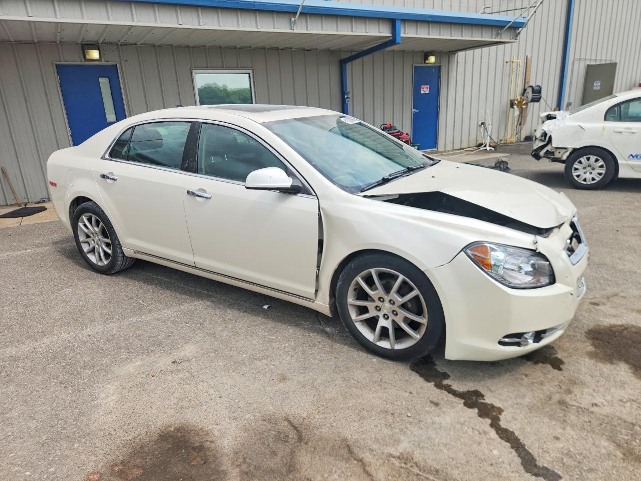 2012 Chevrolet Malibu Ltz White vin: 1G1ZG5E78CF322286