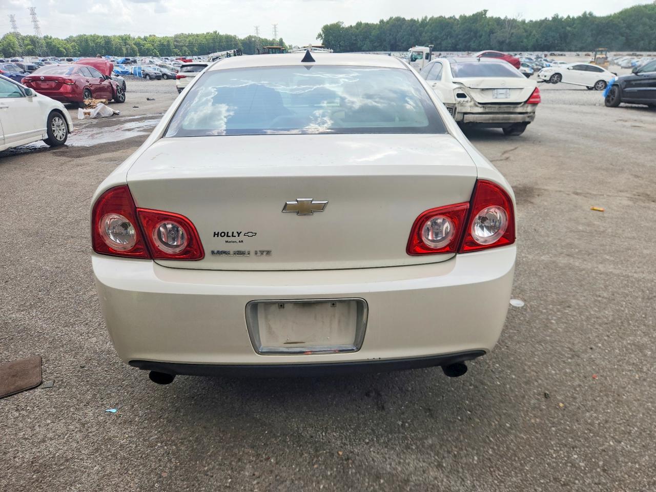 2012 Chevrolet Malibu Ltz White vin: 1G1ZG5E78CF322286