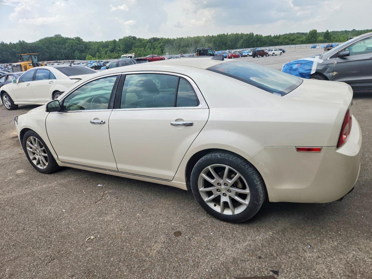 2012 Chevrolet Malibu Ltz White vin: 1G1ZG5E78CF322286