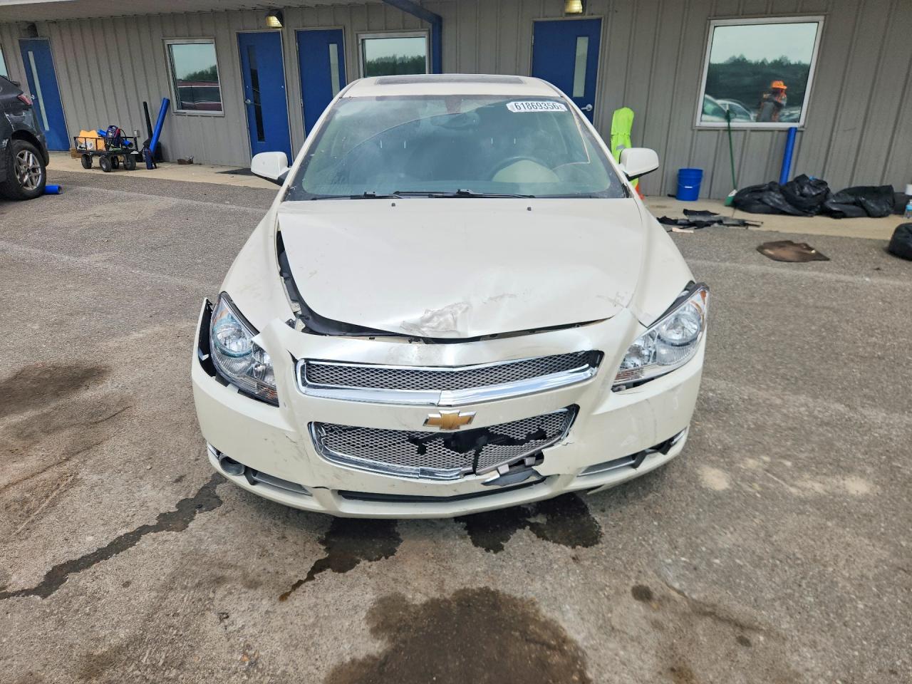2012 Chevrolet Malibu Ltz White vin: 1G1ZG5E78CF322286