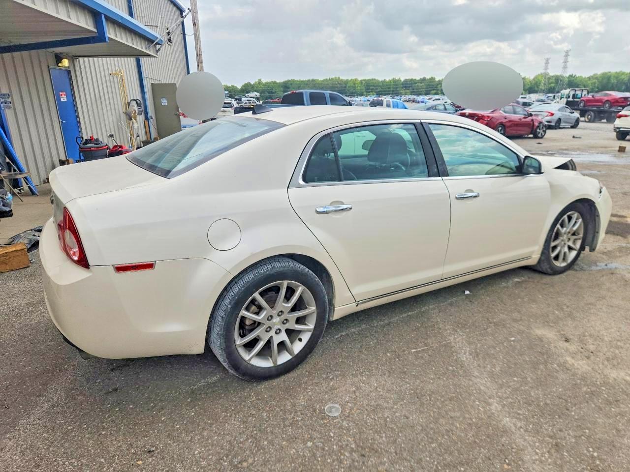 2012 Chevrolet Malibu Ltz White vin: 1G1ZG5E78CF322286