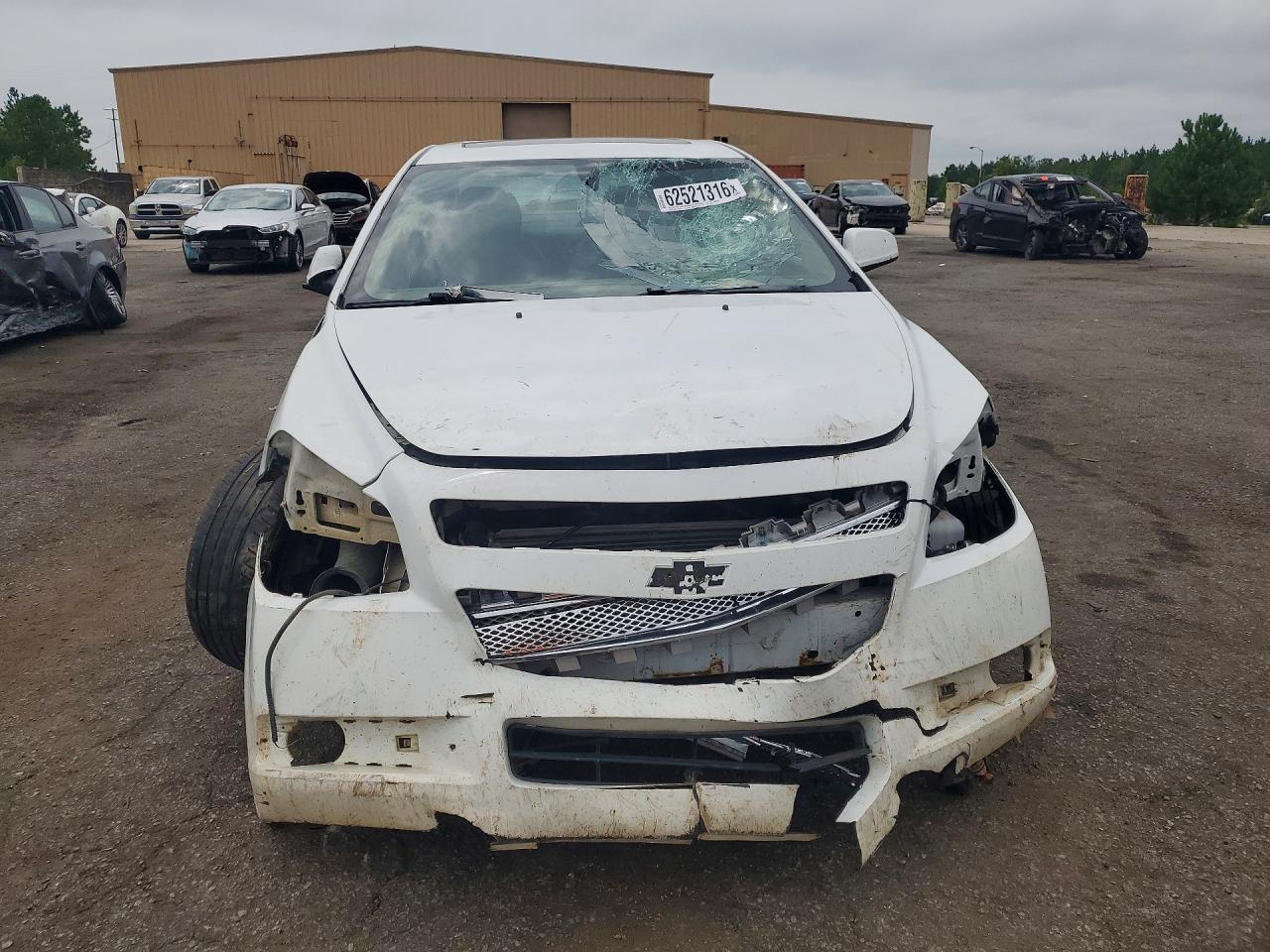2012 Chevrolet Malibu Ltz White vin: 1G1ZG5E7XCF109257