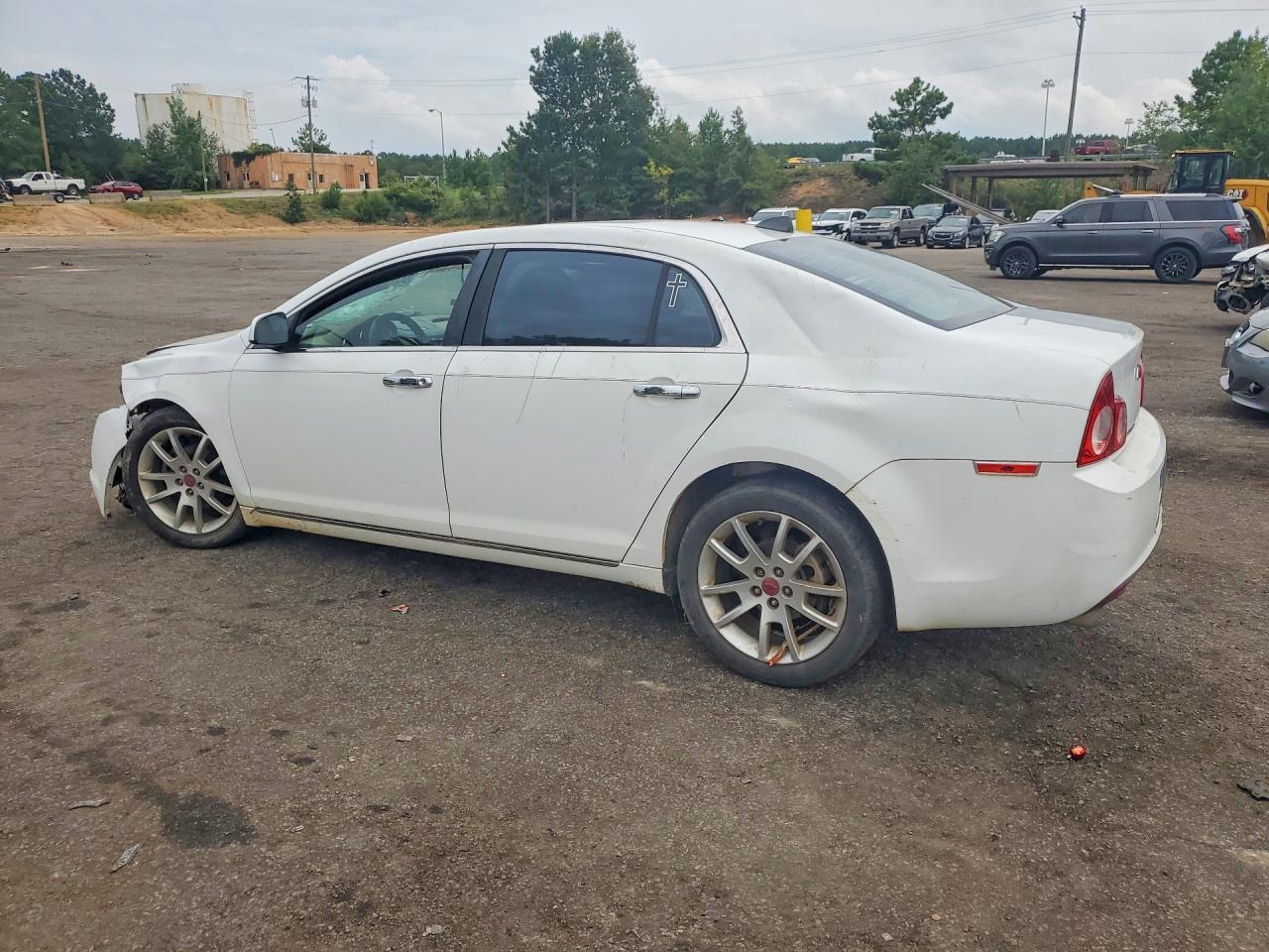 2012 Chevrolet Malibu Ltz White vin: 1G1ZG5E7XCF109257