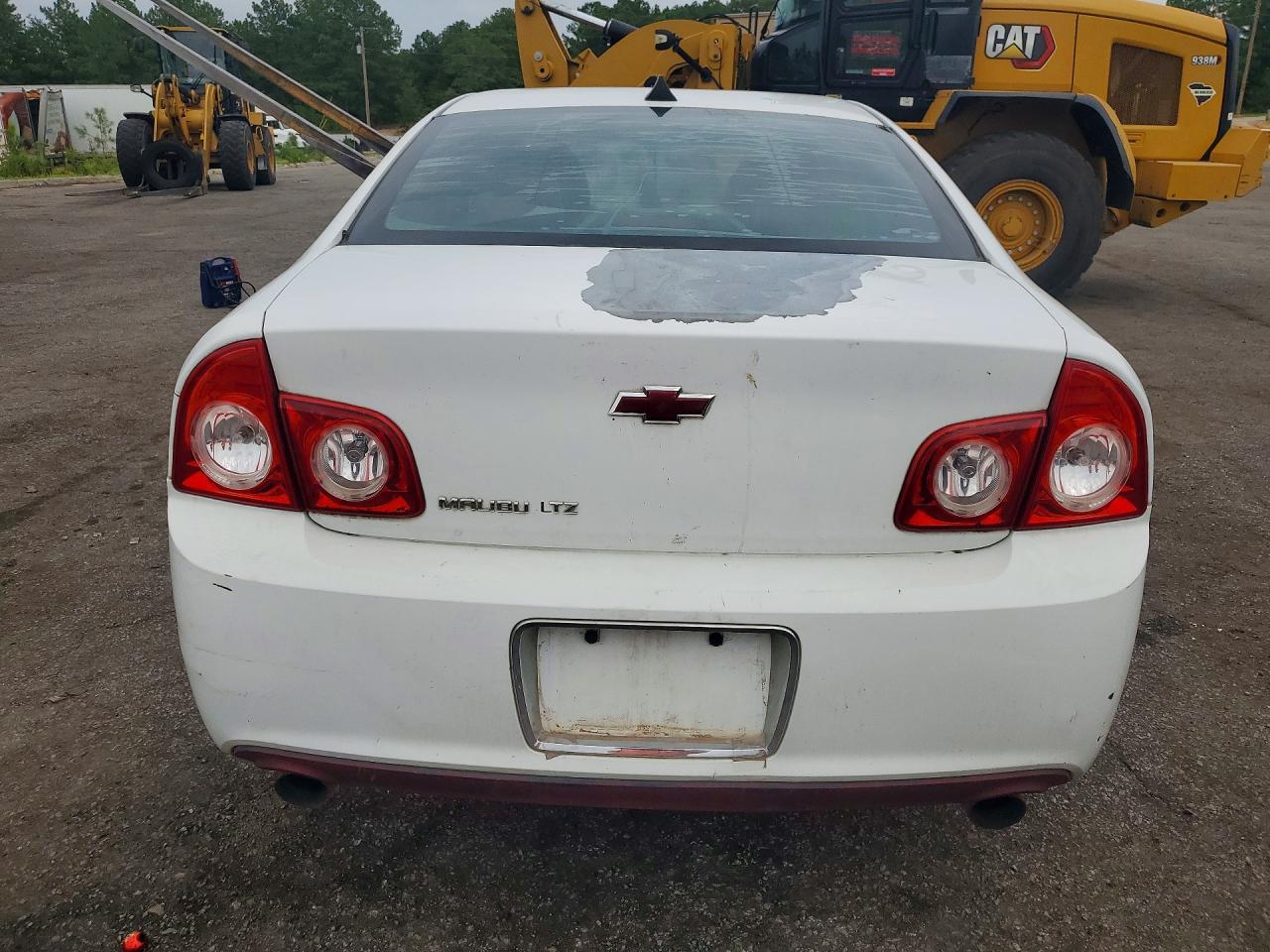 2012 Chevrolet Malibu Ltz White vin: 1G1ZG5E7XCF109257