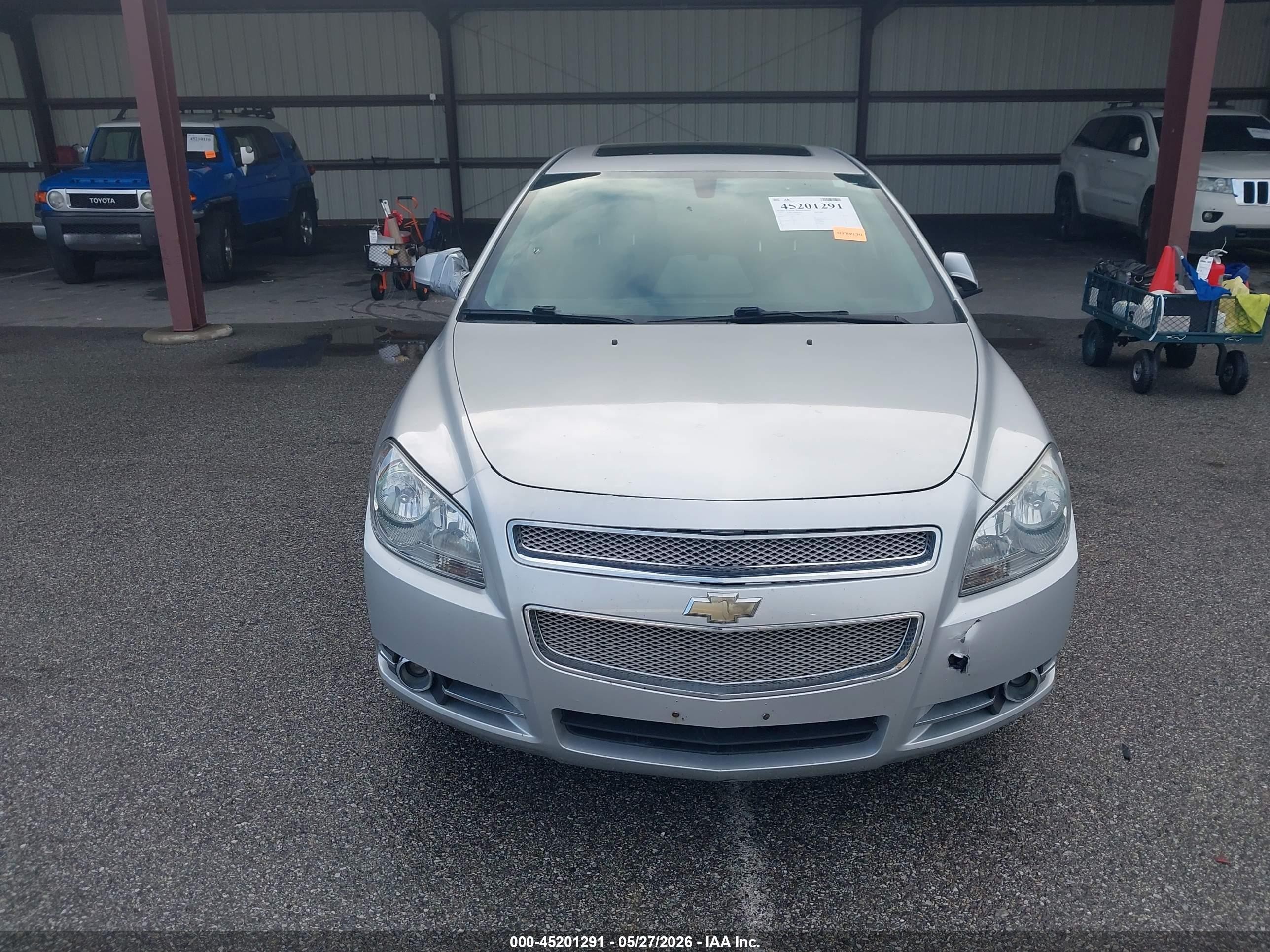 2012 Chevrolet Malibu 2lz Silver vin: 1G1ZG5E7XCF258817