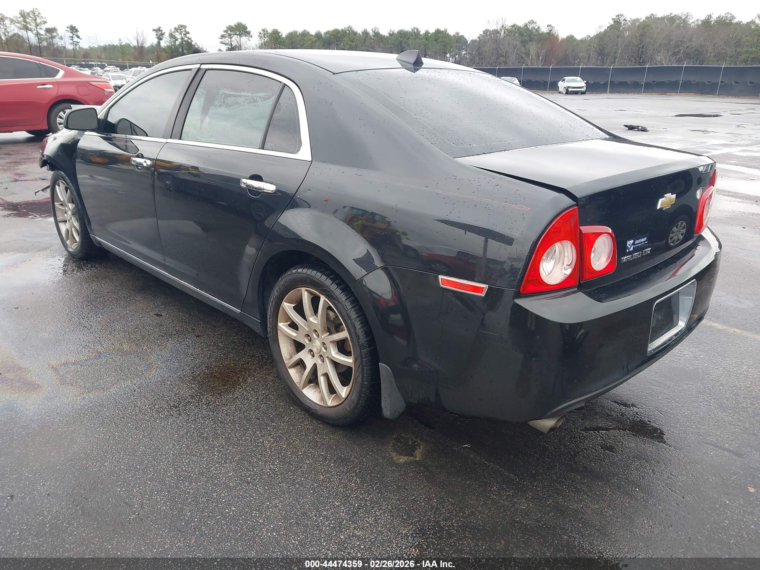 2012 Chevrolet Malibu 2lz Black vin: 1G1ZG5E7XCF336674