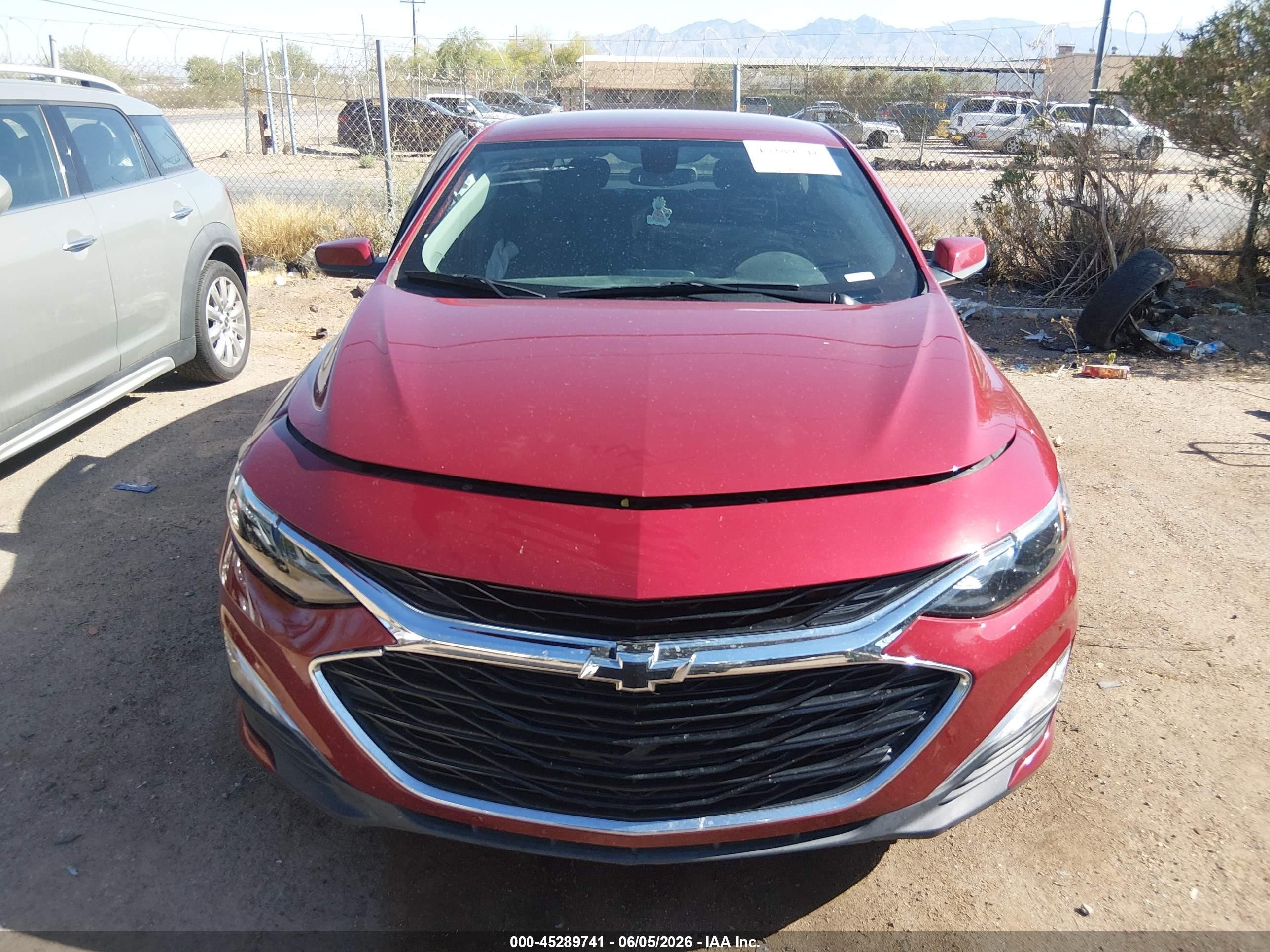 2020 Chevrolet Malibu Fwd Rs Red vin: 1G1ZG5ST0LF112587