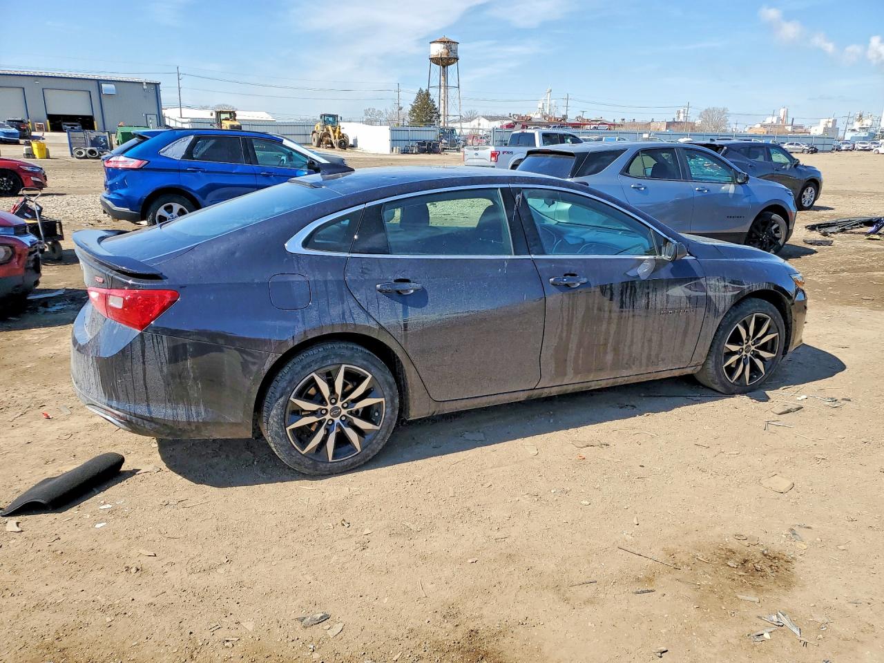 2022 Chevrolet Malibu Rs Черный vin: 1G1ZG5ST0NF215589