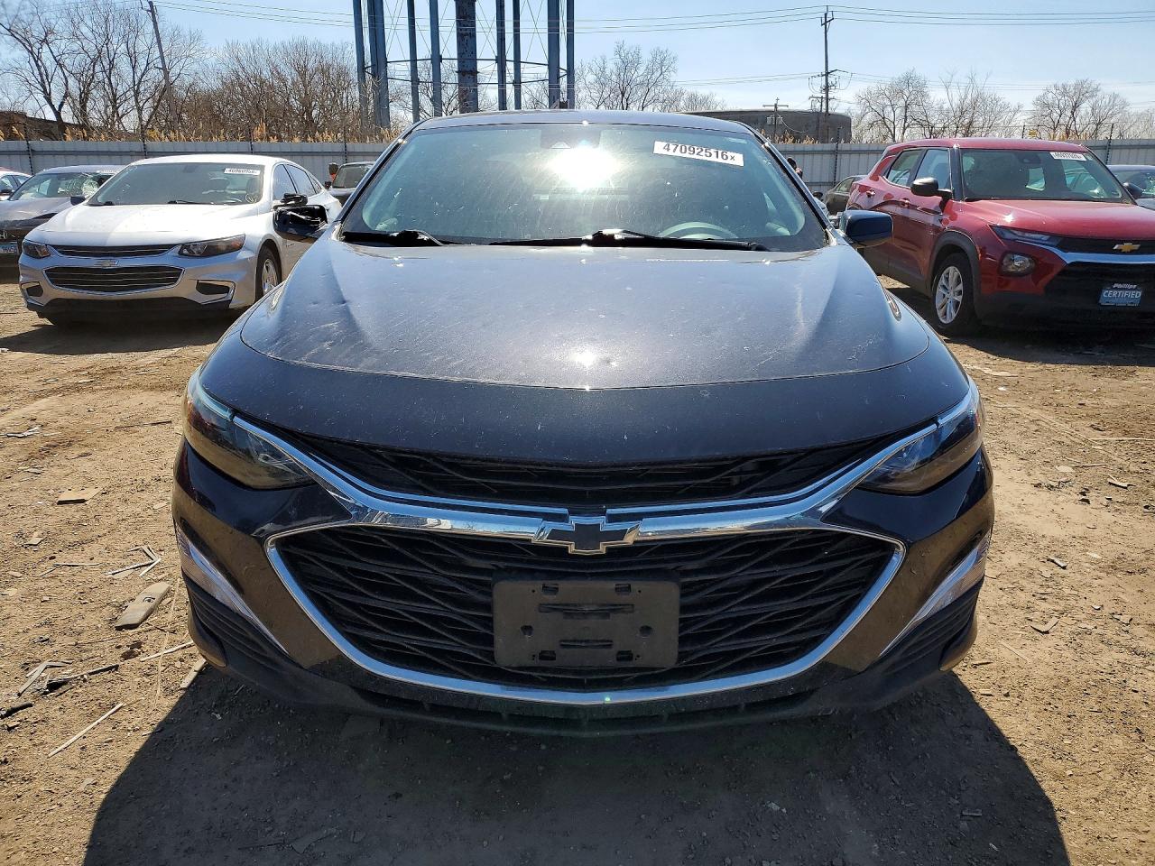 2022 Chevrolet Malibu Rs Черный vin: 1G1ZG5ST0NF215589