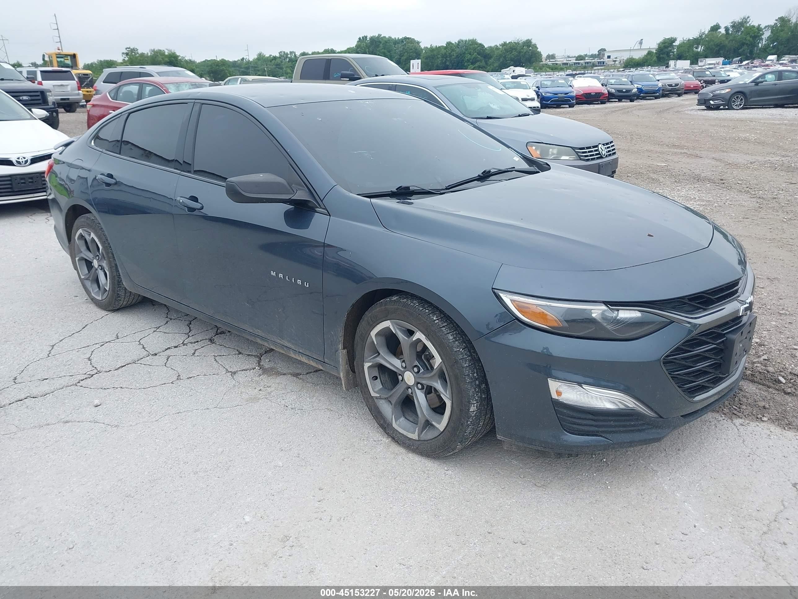 2019 Chevrolet Malibu Rs Gray vin: 1G1ZG5ST1KF216505
