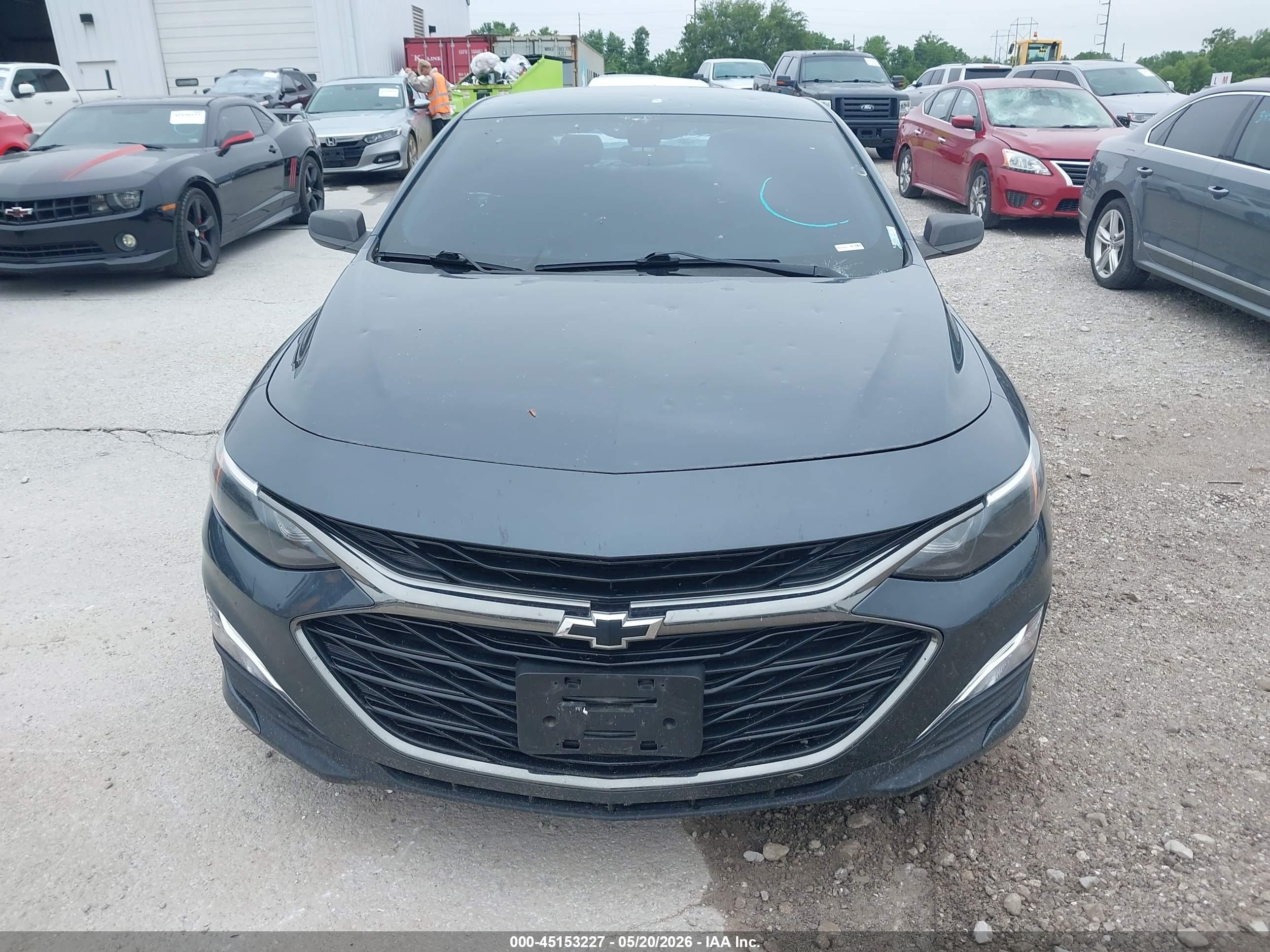 2019 Chevrolet Malibu Rs Gray vin: 1G1ZG5ST1KF216505