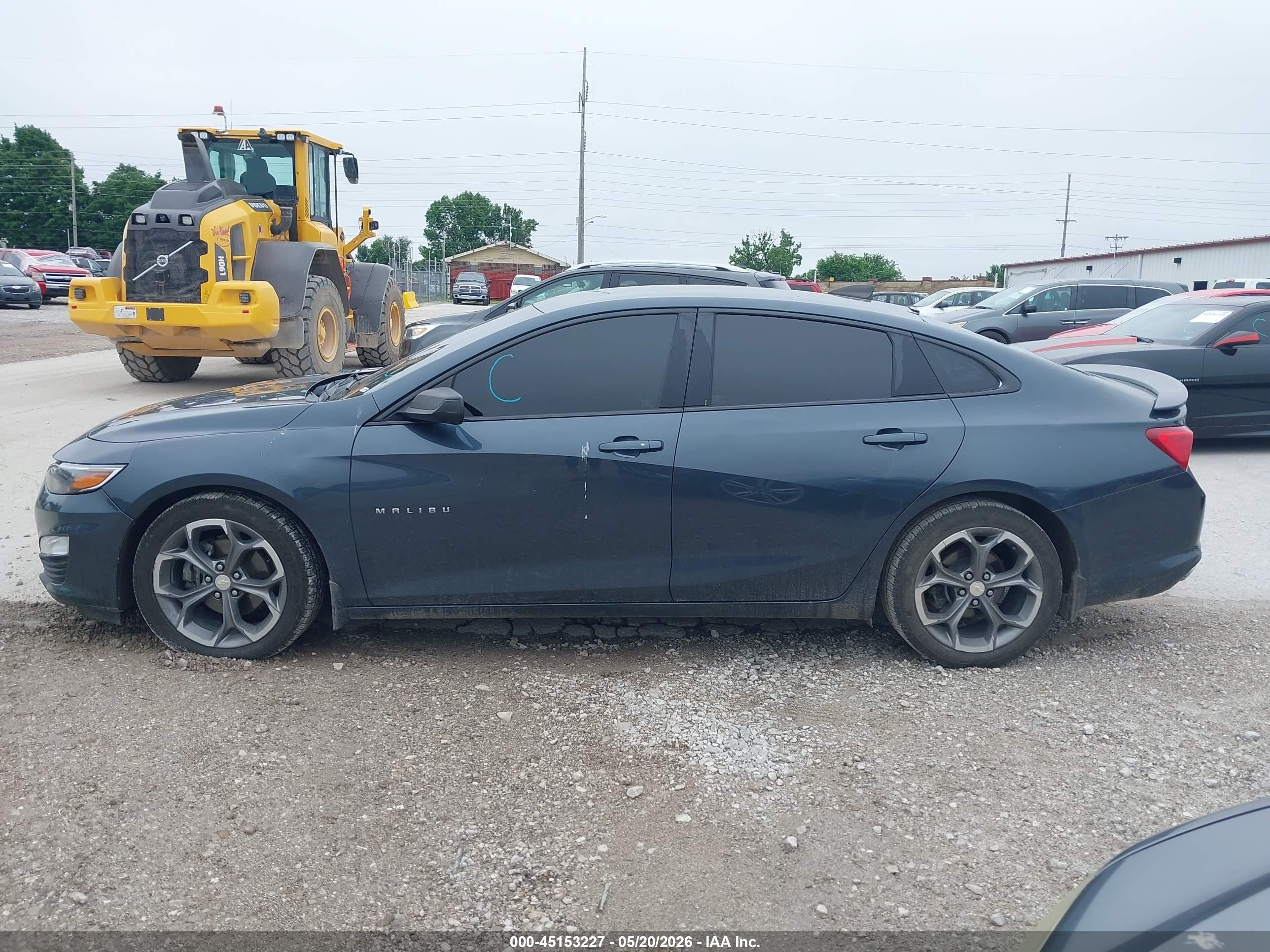 2019 Chevrolet Malibu Rs Gray vin: 1G1ZG5ST1KF216505