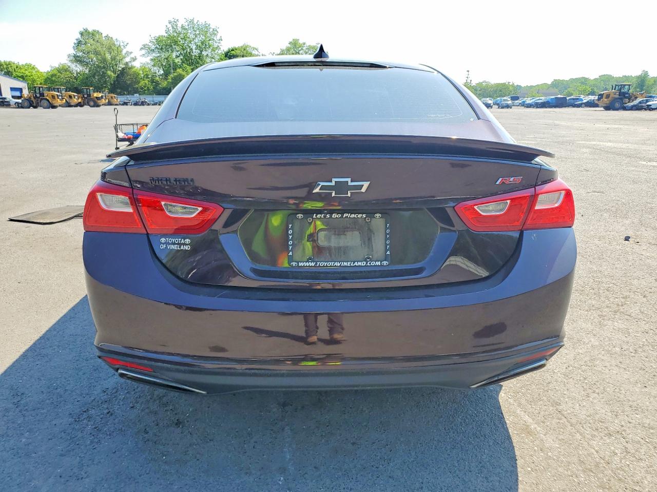 2020 Chevrolet Malibu Rs Burgundy vin: 1G1ZG5ST2LF029680