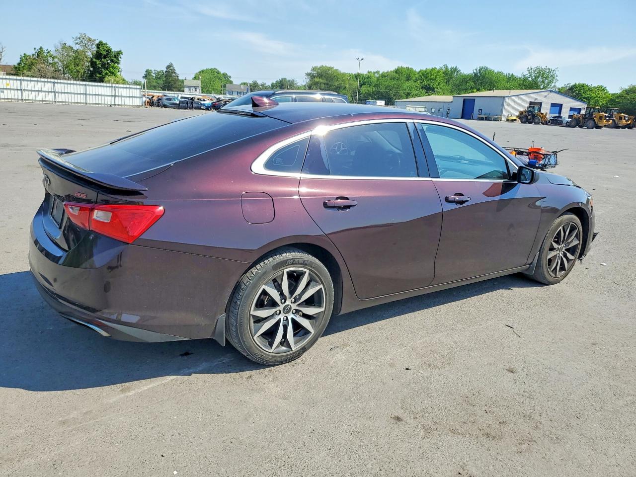 2020 Chevrolet Malibu Rs Burgundy vin: 1G1ZG5ST2LF029680