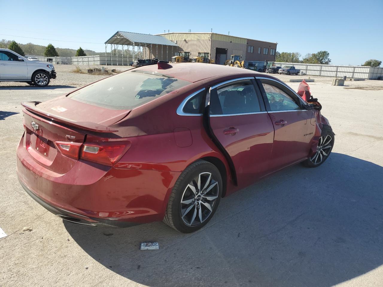 2023 Chevrolet Malibu Rs Red vin: 1G1ZG5ST2PF237340