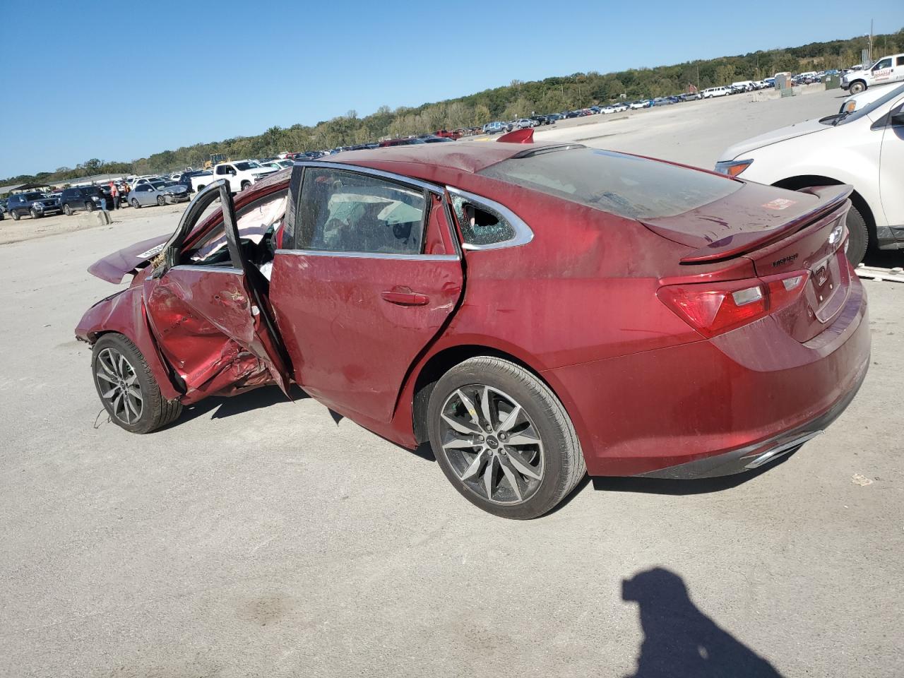 2023 Chevrolet Malibu Rs Red vin: 1G1ZG5ST2PF237340