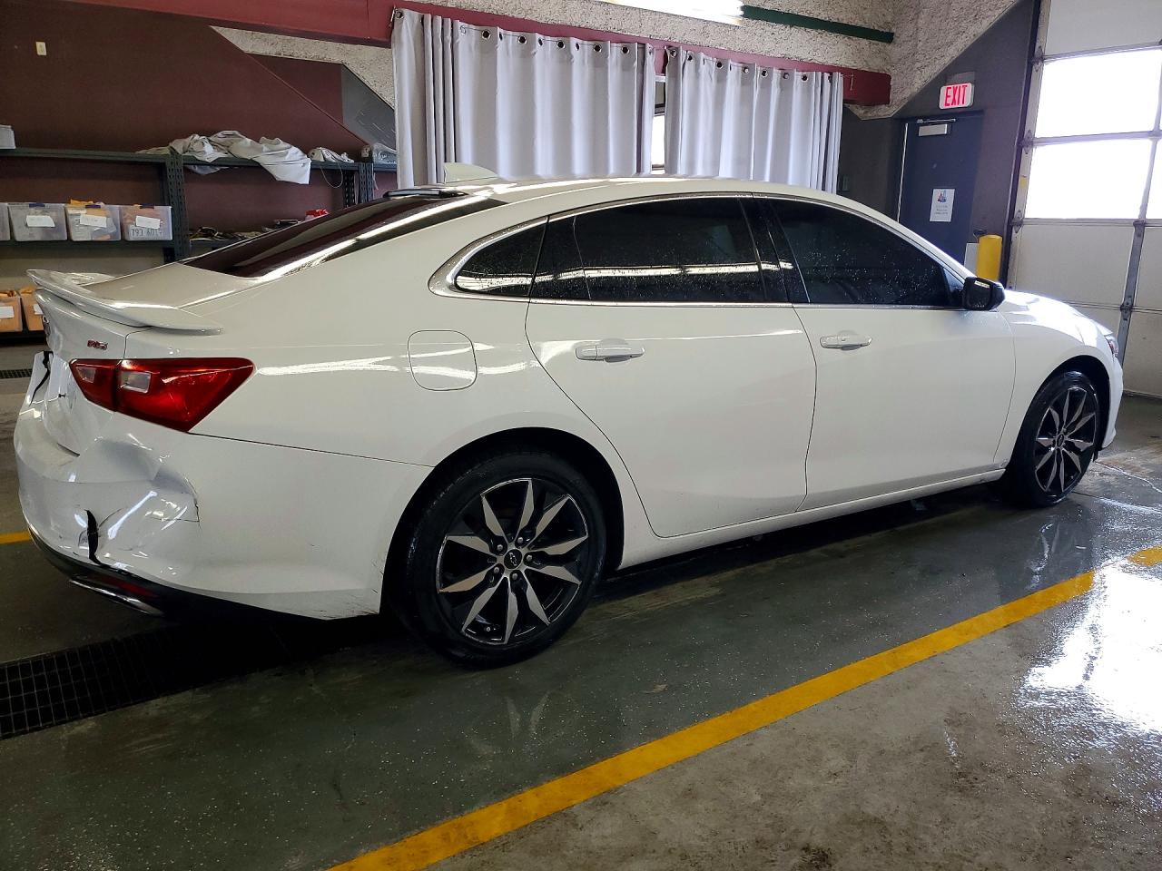 2020 Chevrolet Malibu Rs Белый vin: 1G1ZG5ST4LF051227