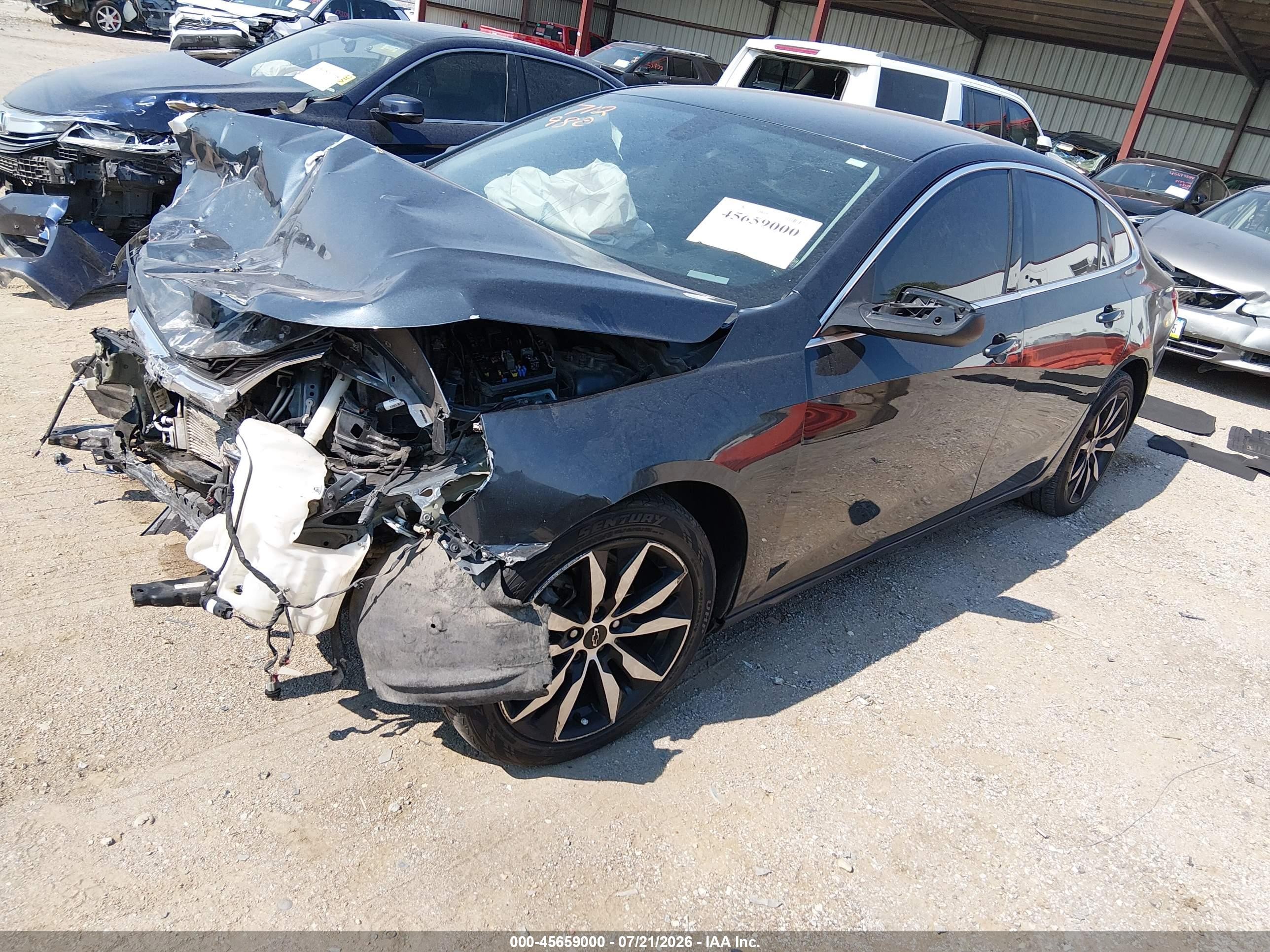 2020 Chevrolet Malibu Fwd Rs Dark Blue vin: 1G1ZG5ST5LF127196