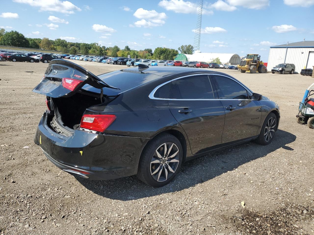 2025 Chevrolet Malibu Rs Black vin: 1G1ZG5ST5SF113104